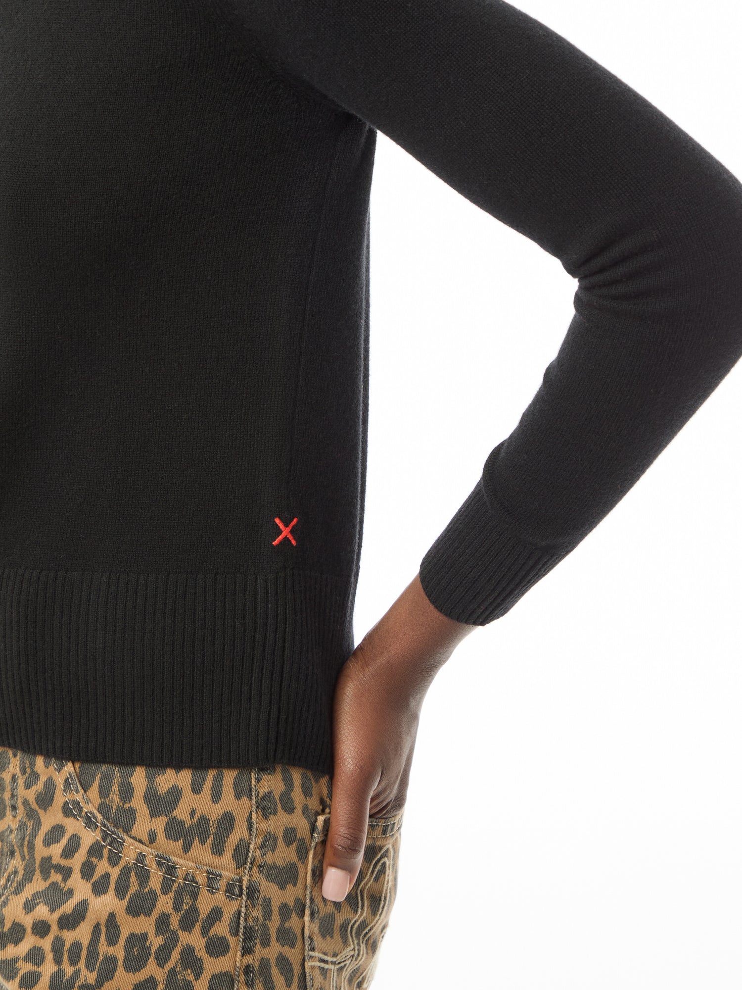 Cropped Sporty Sweater