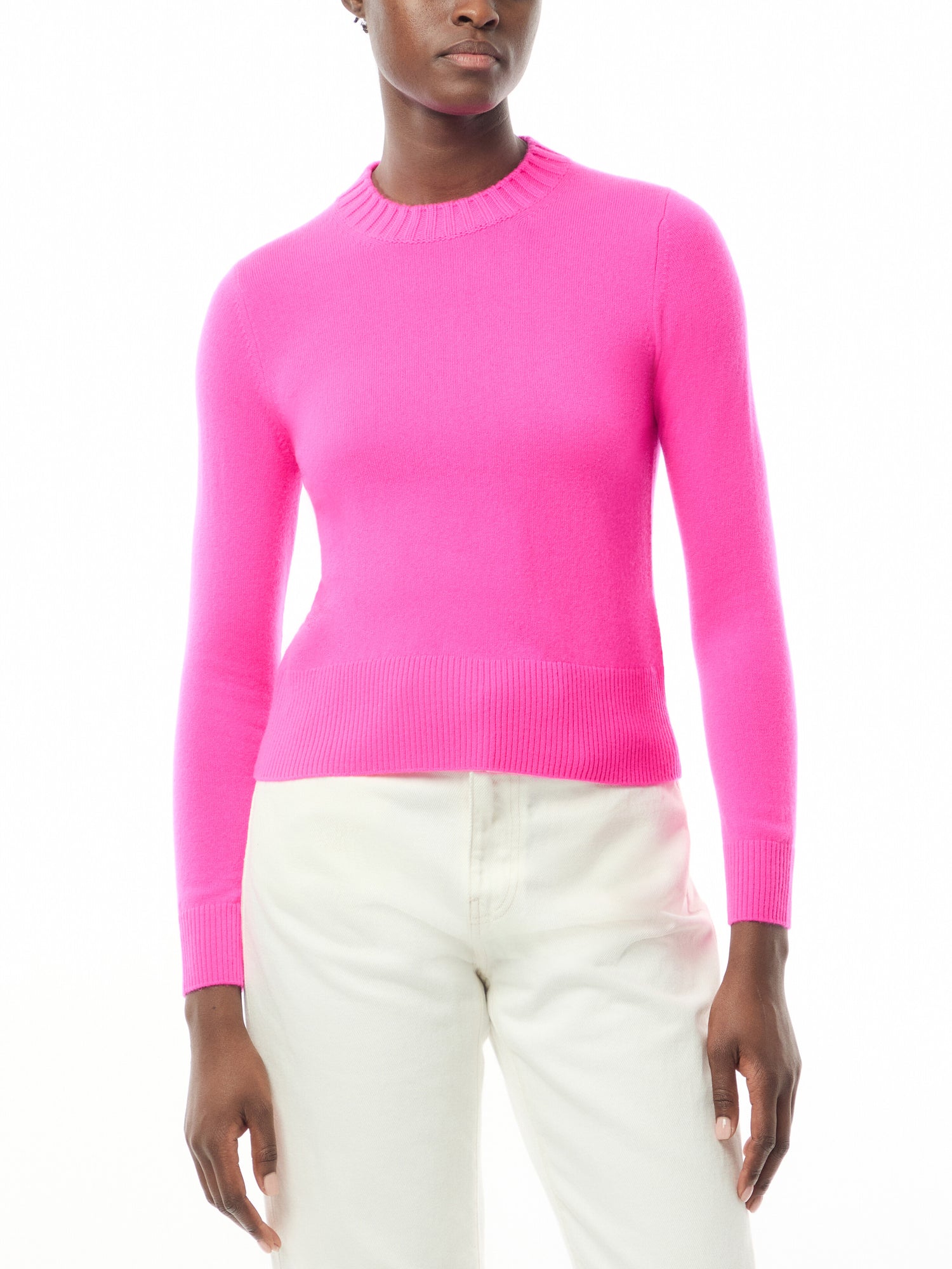 Cropped Sporty Sweater