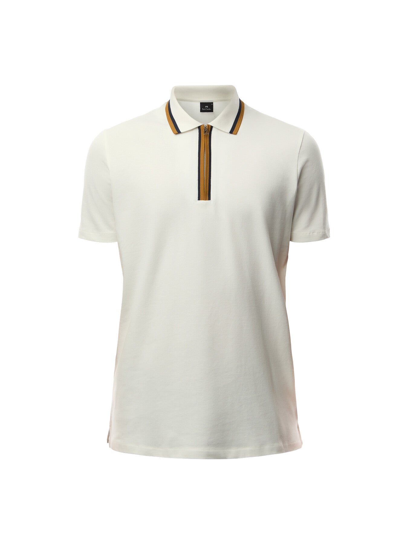 Regular Fit Quarter Zip Polo Shirt