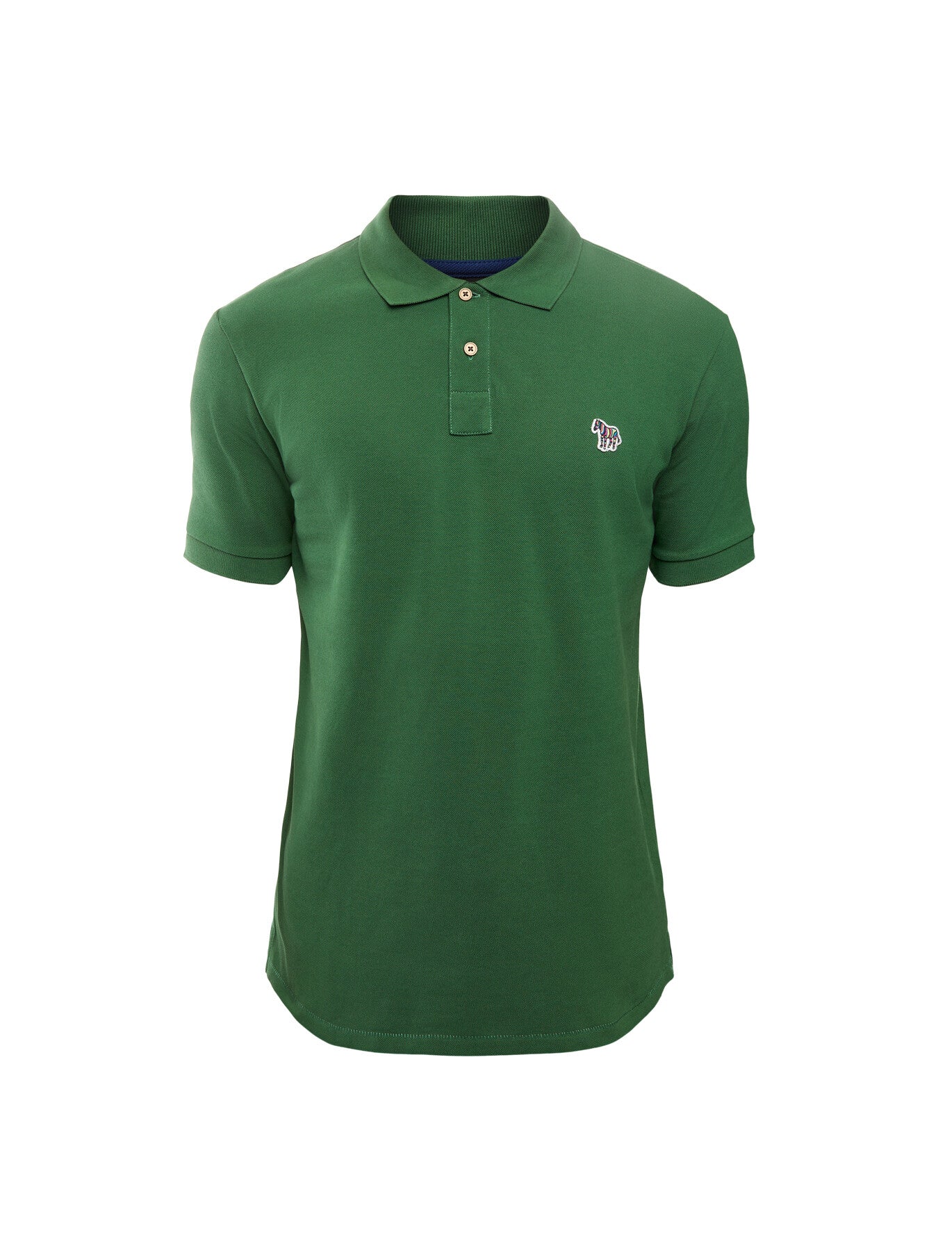 Zebra Logo Short Sleeve Polo Shirt