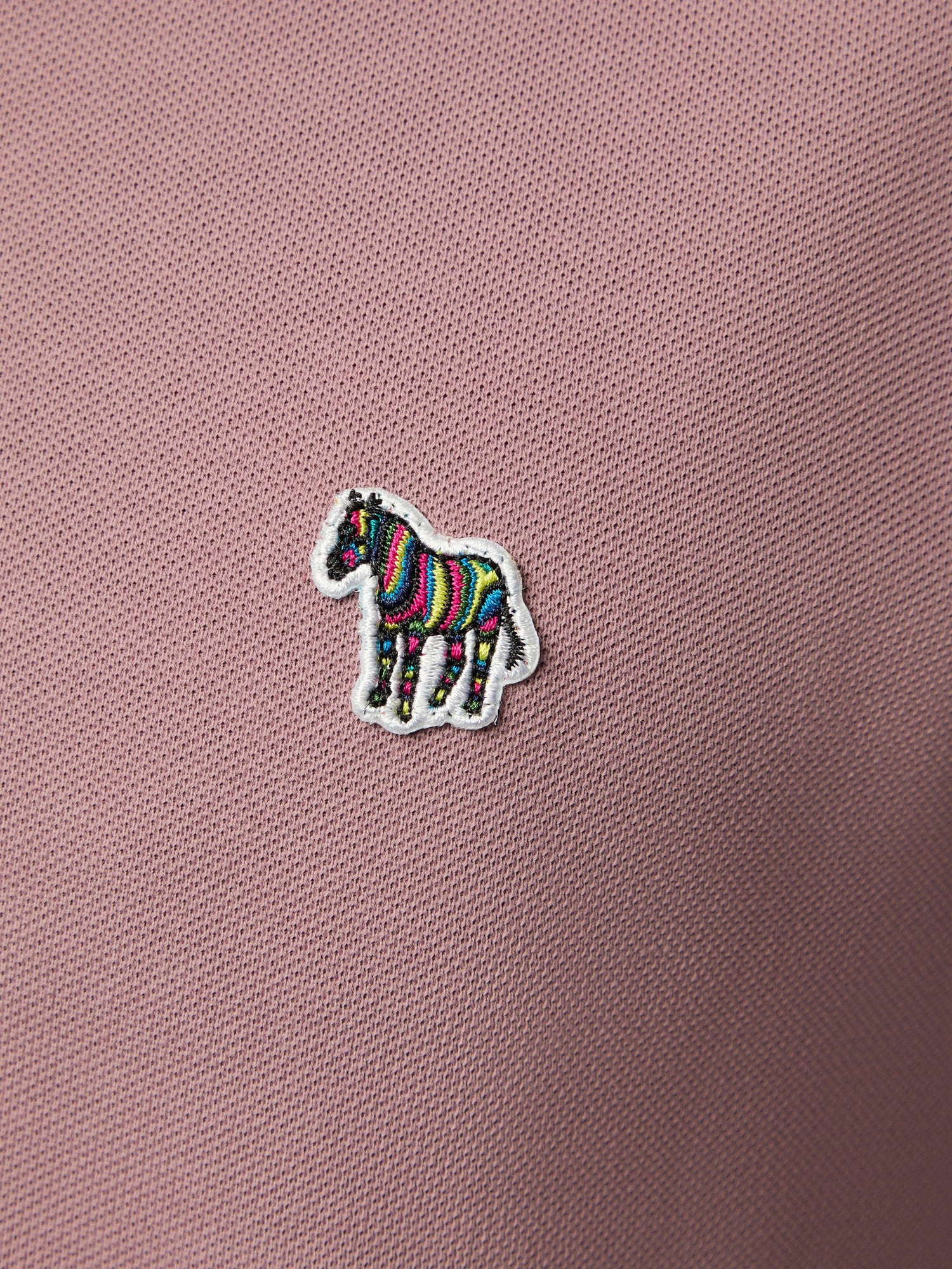 Zebra Logo Short Sleeve Polo Shirt