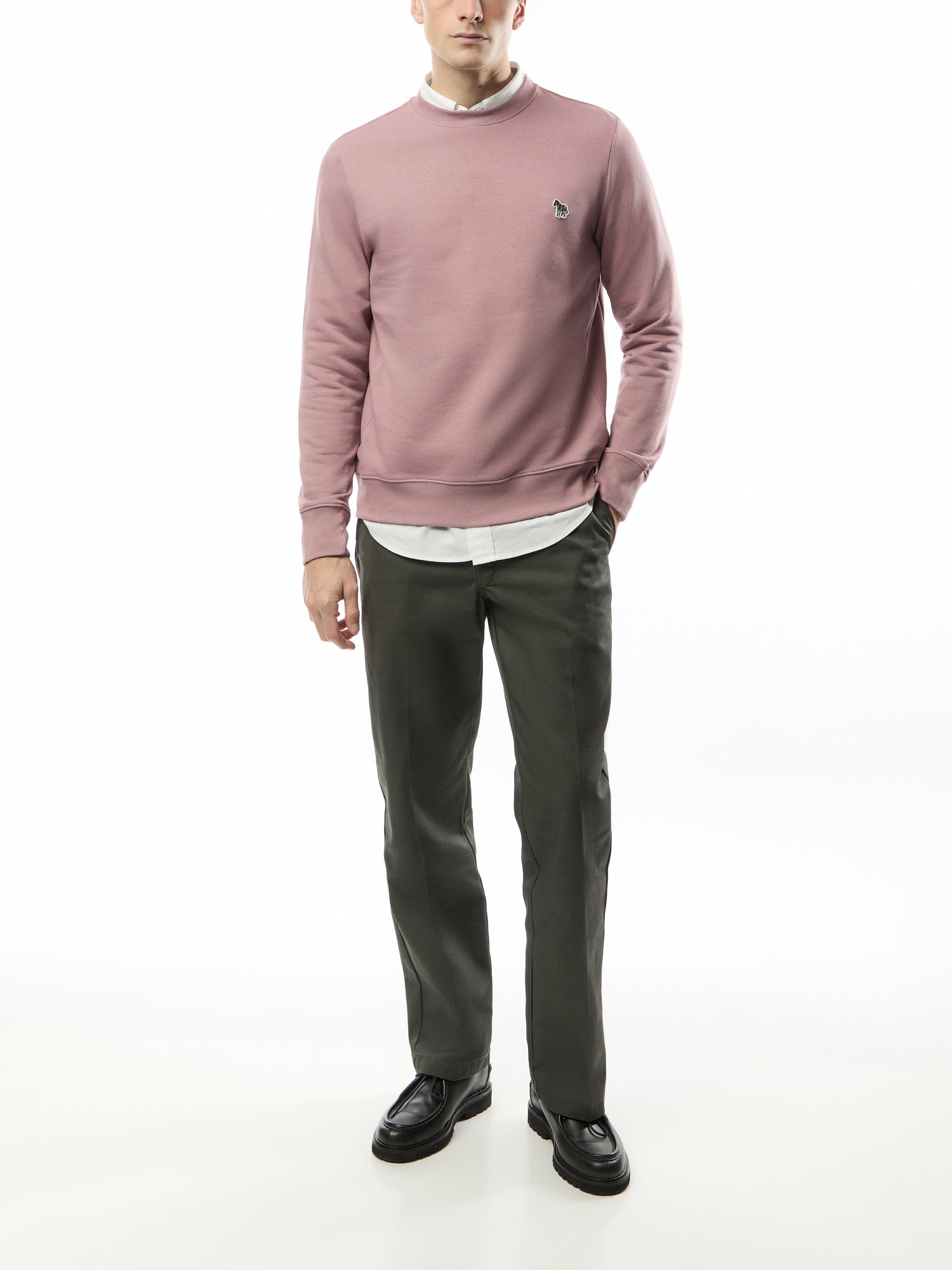 Zebra Badge Tailored Fit Shirt