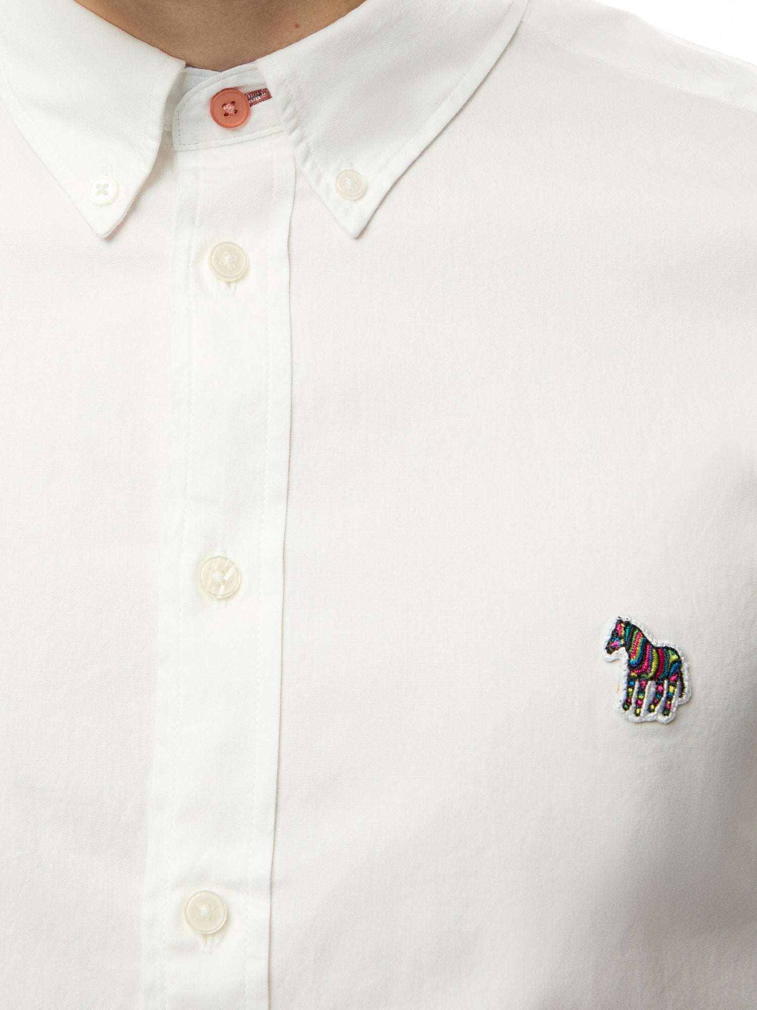 Zebra Badge Tailored Fit Shirt