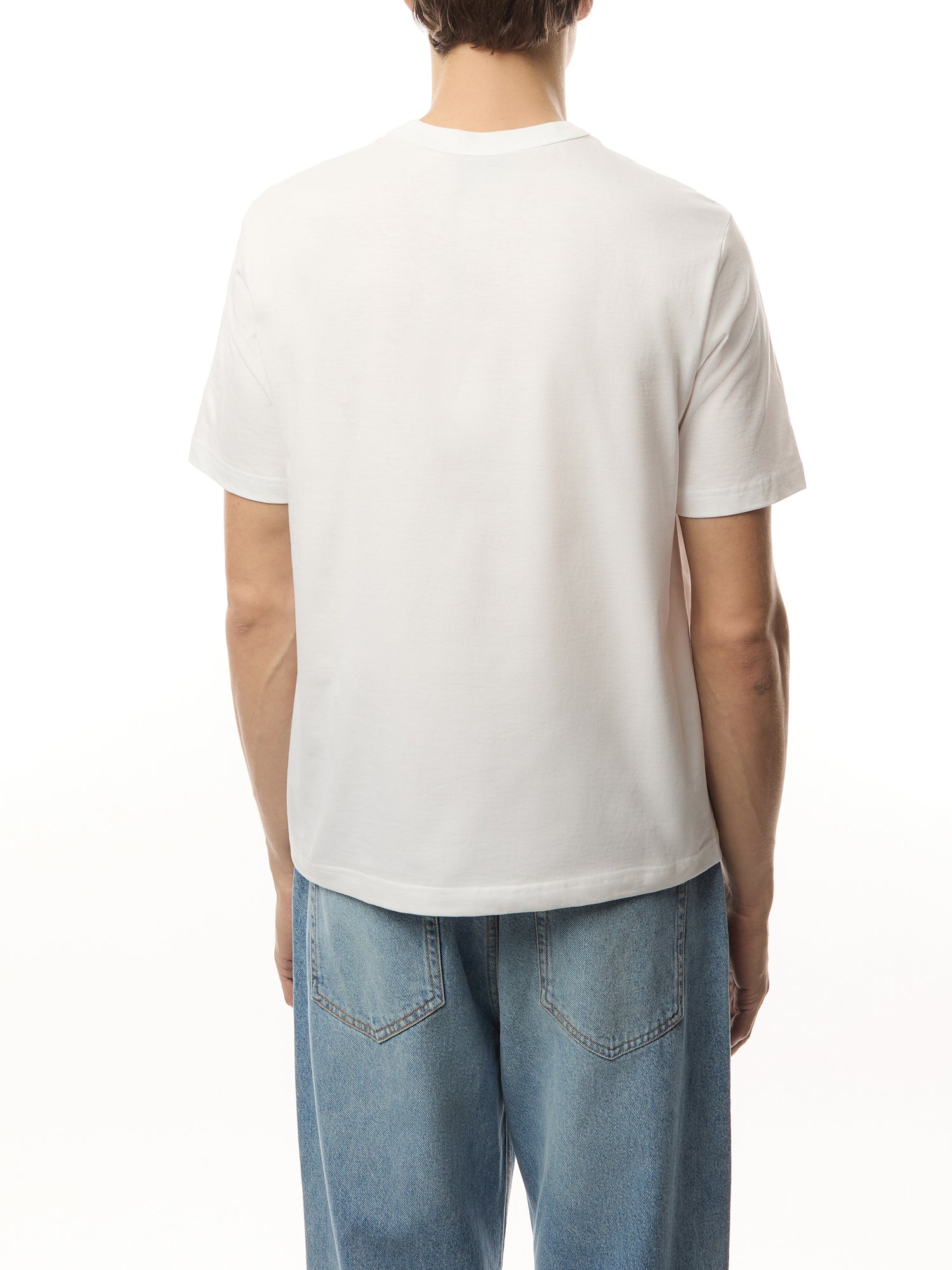 Skull Square Crew Neck T-Shirt