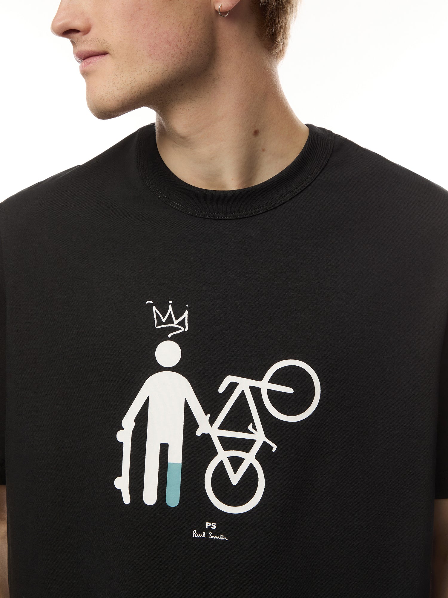 Skate&Bike Crew Neck T-Shirt