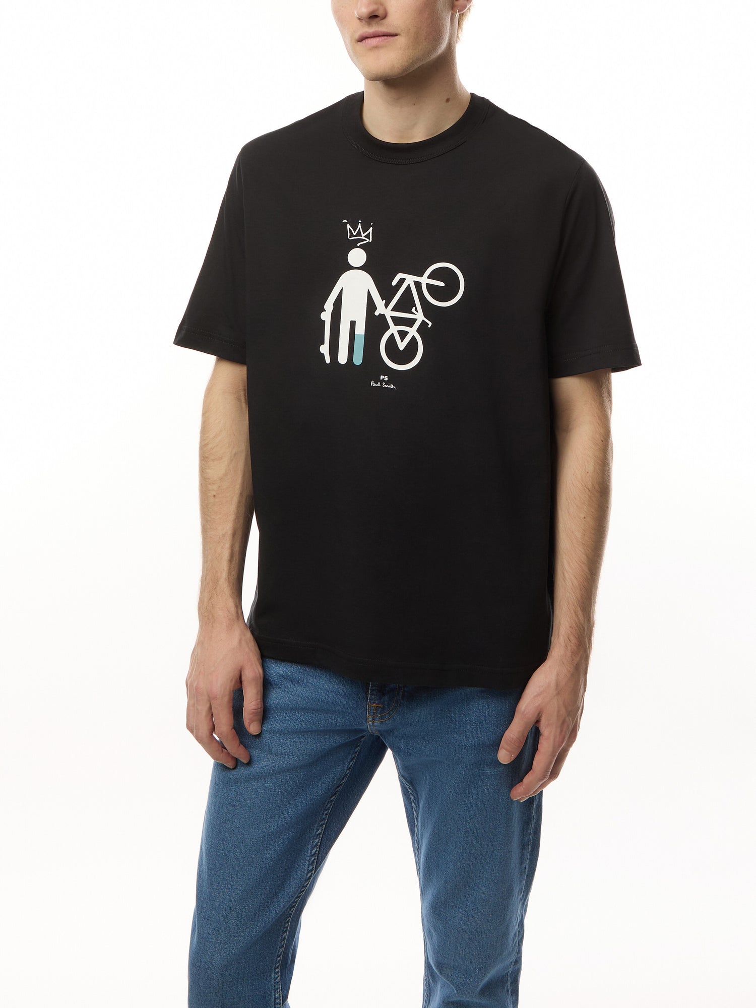 Skate&Bike Crew Neck T-Shirt