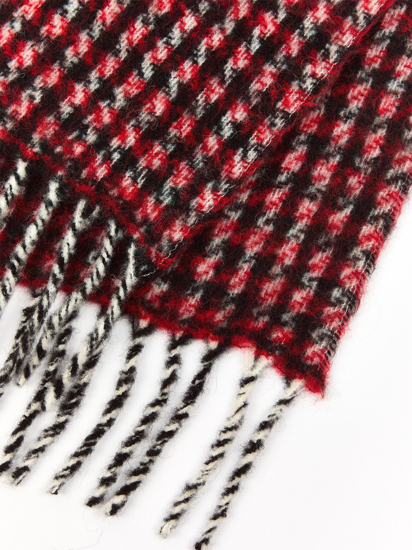 Check Mix Woven Scarf