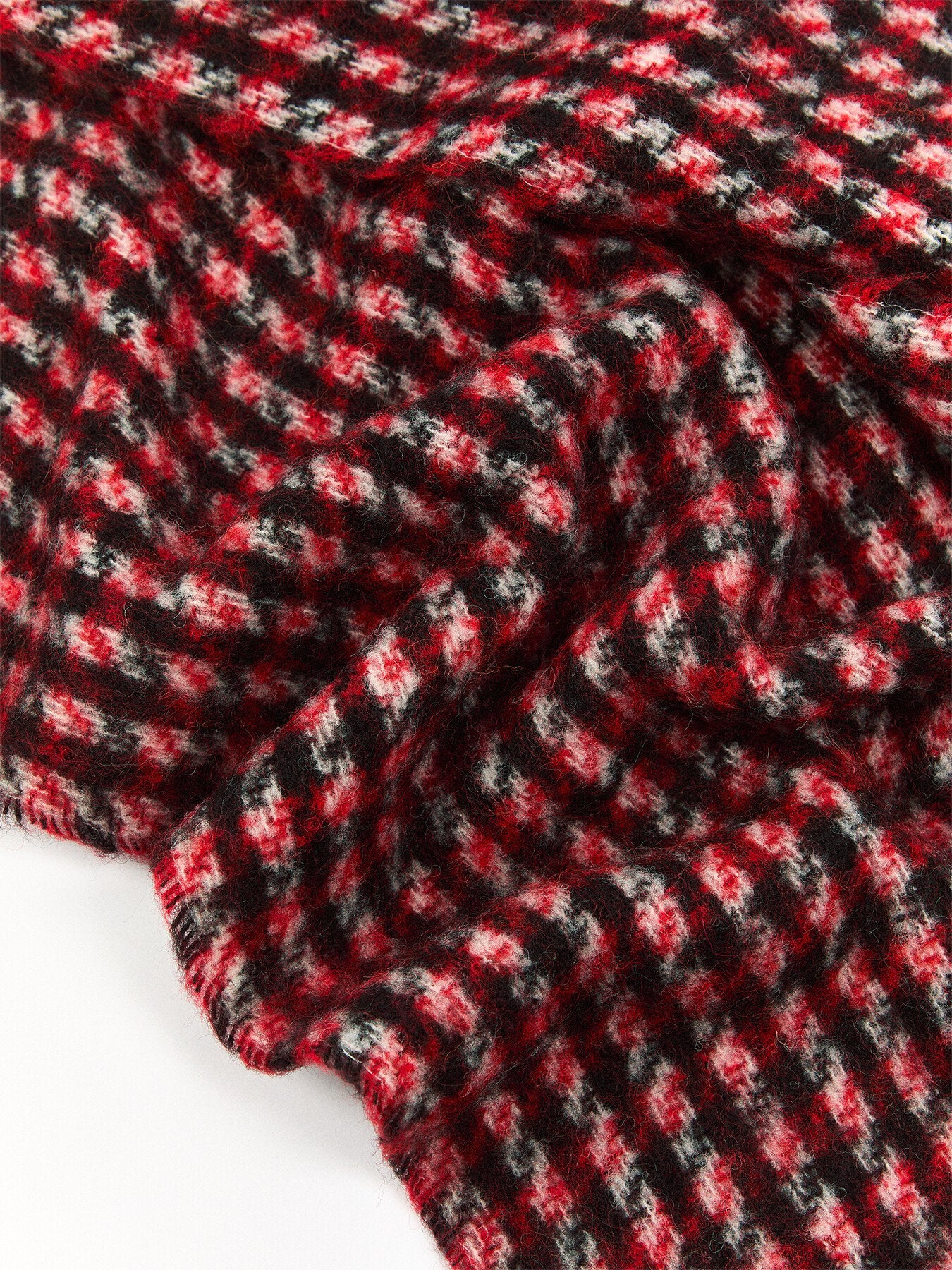Check Mix Woven Scarf