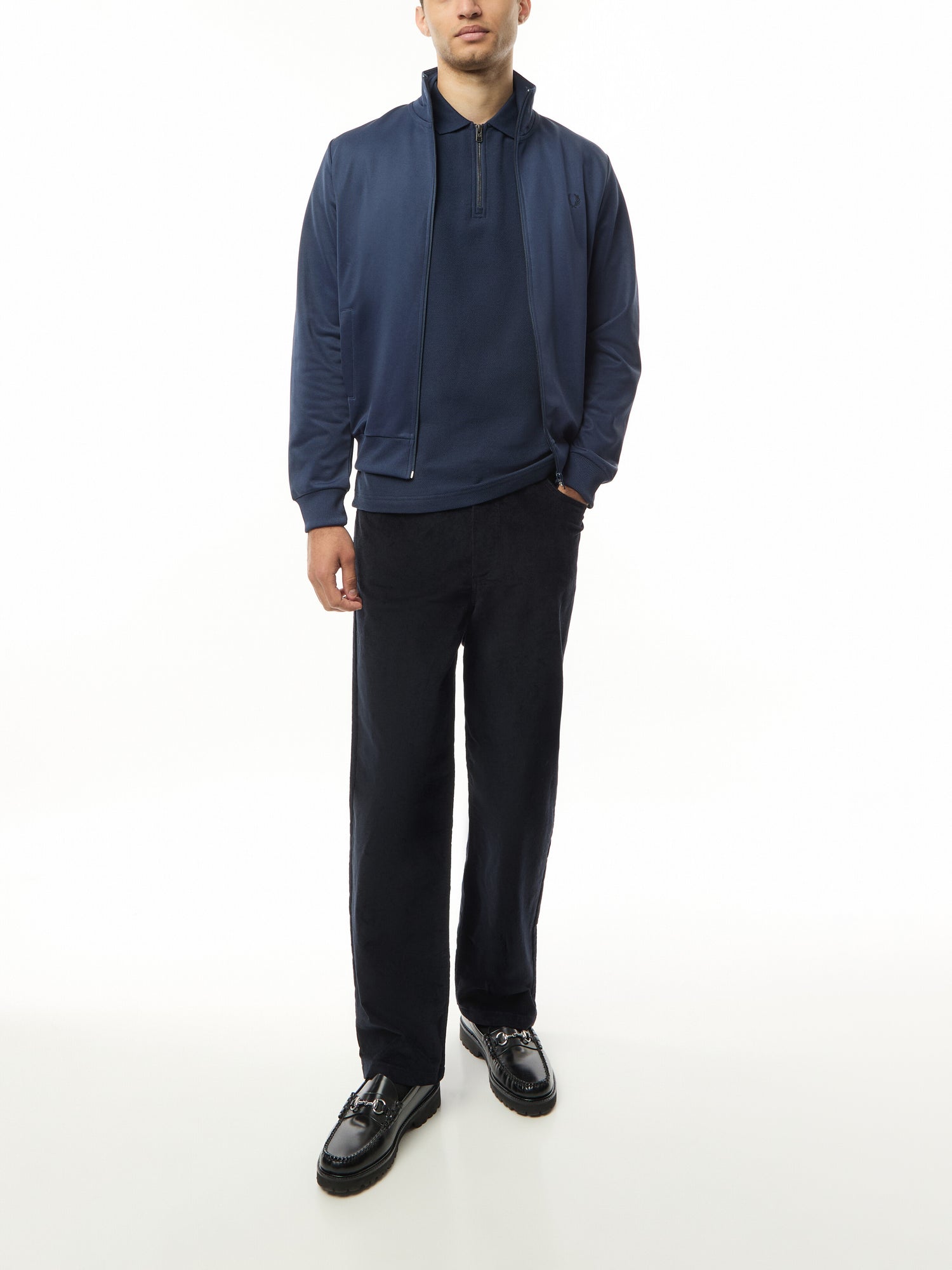 Honeycomb Taped Polo Shirt