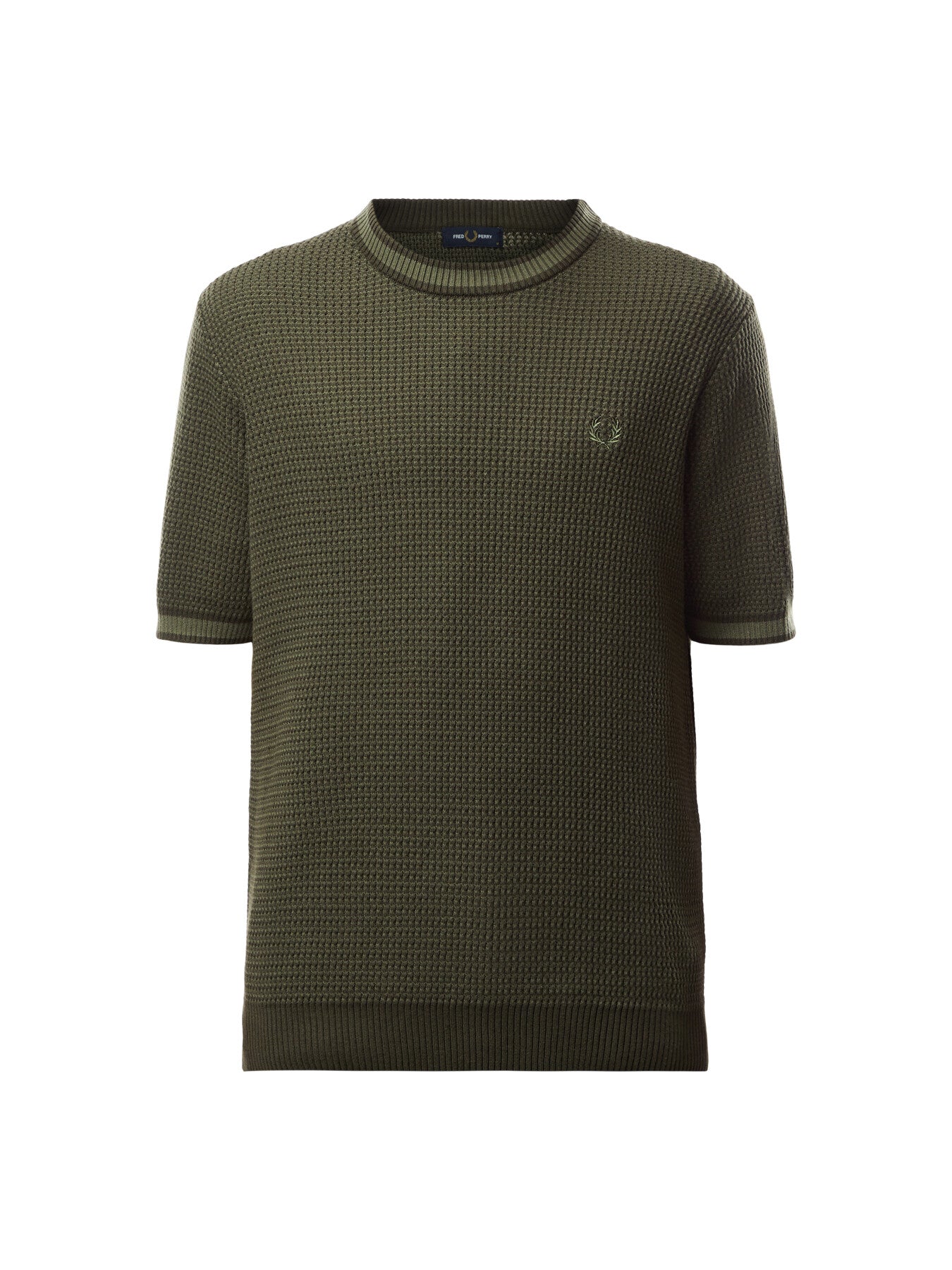 Textured Knitted T-Shirt