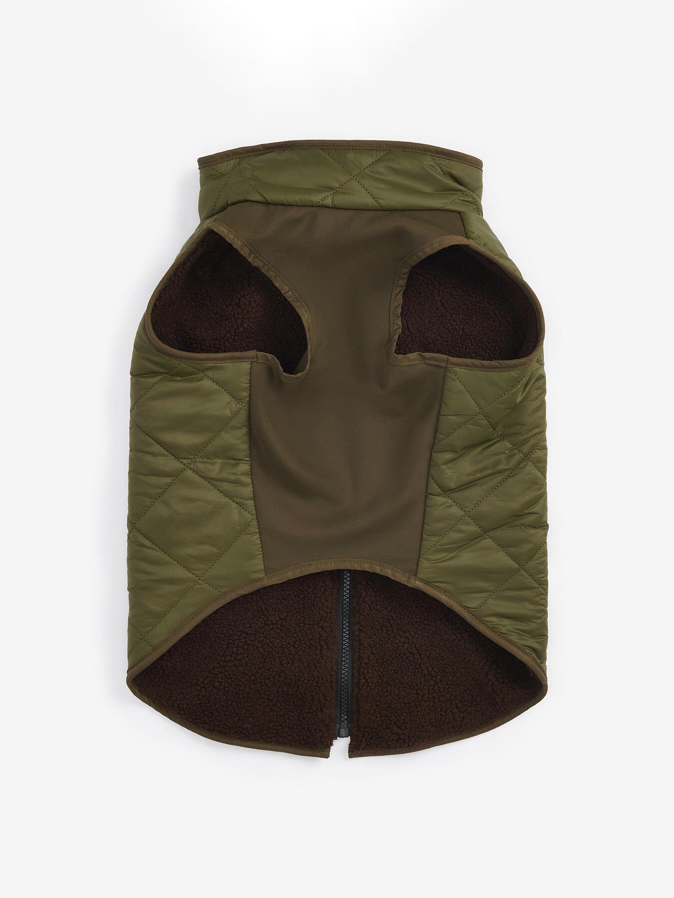 Reversible Quilt/ Borg Fleece Dog Coat