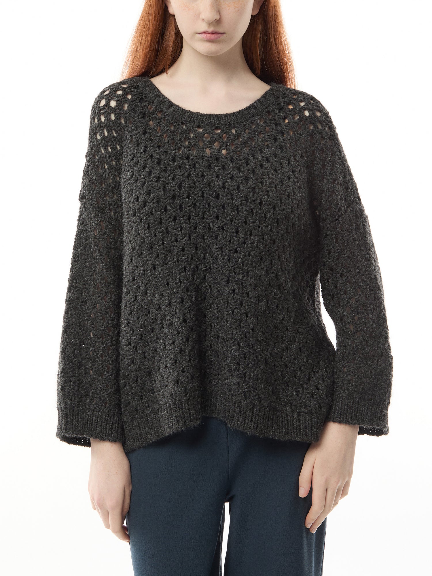 Peruvian Alpaca Crew Neck Top