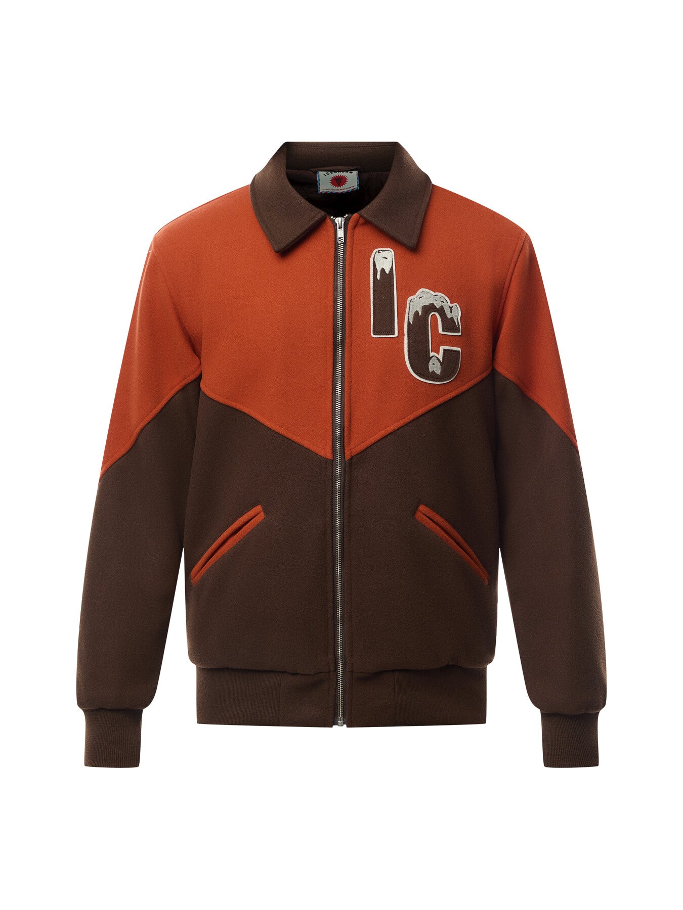 Panelled Varsity Jacket