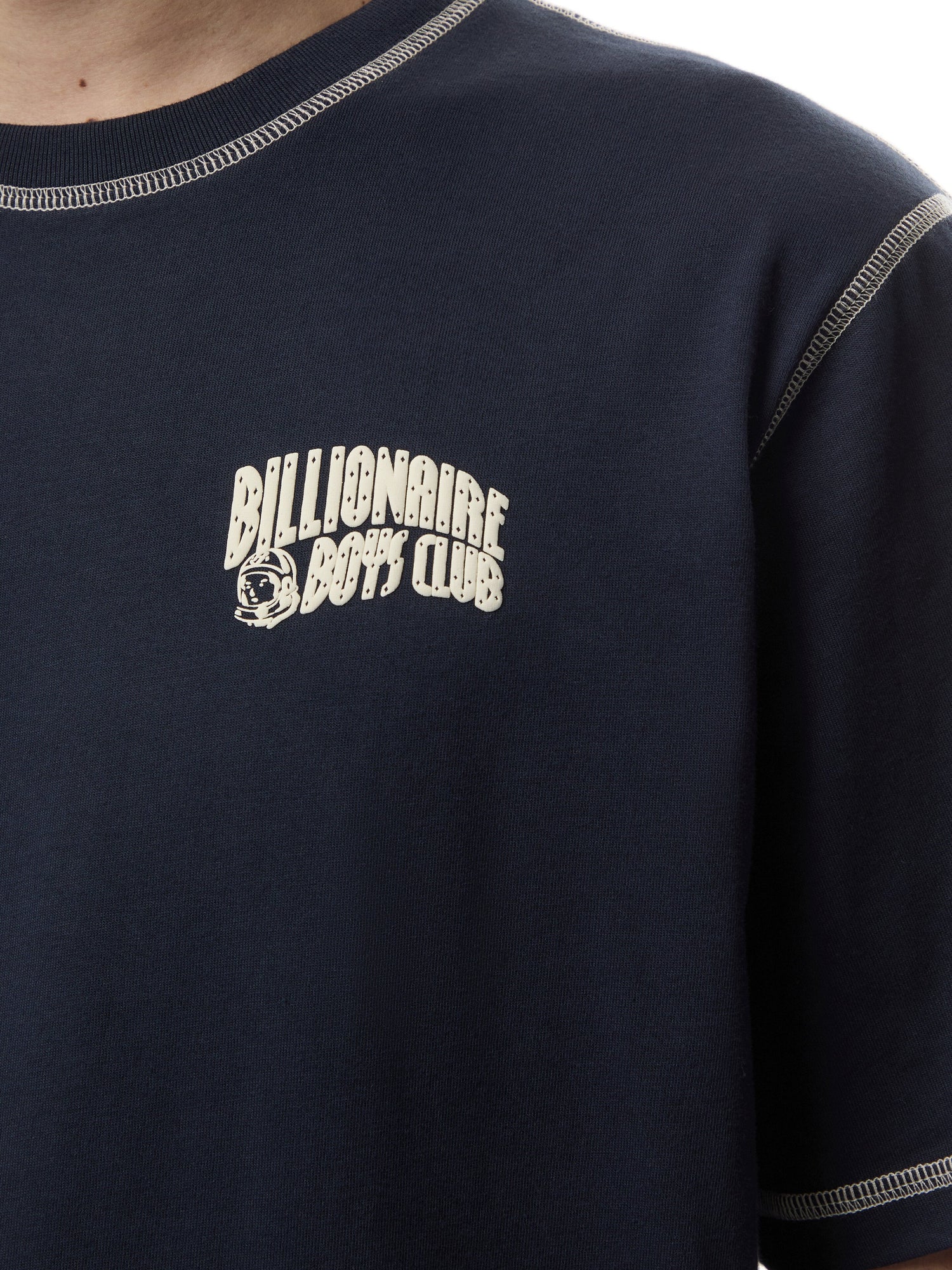 Puff Small Arch Logo Contrast Stitch T-Shirt