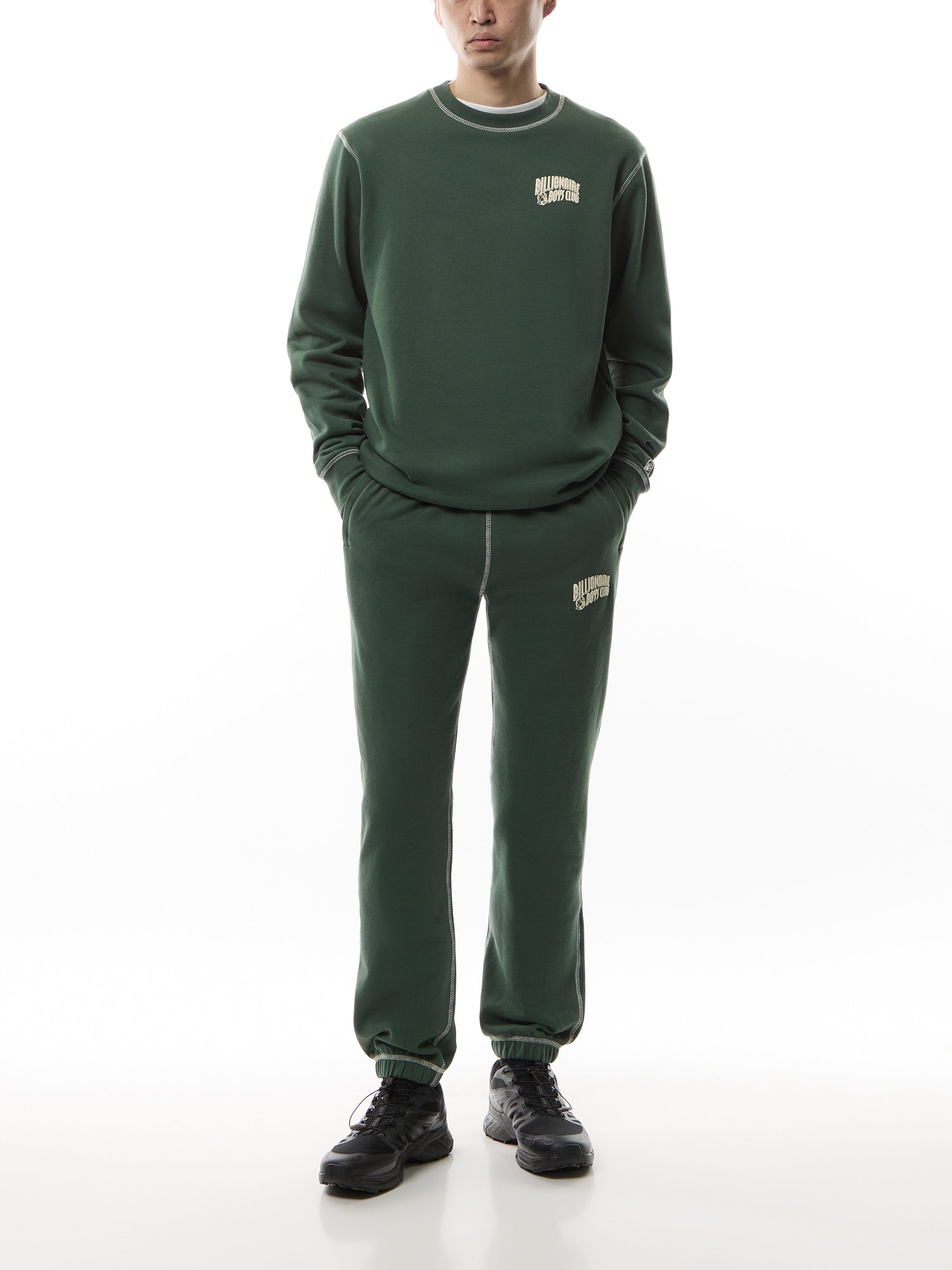 Puff Small Arch Logo Contrast Sweatpants