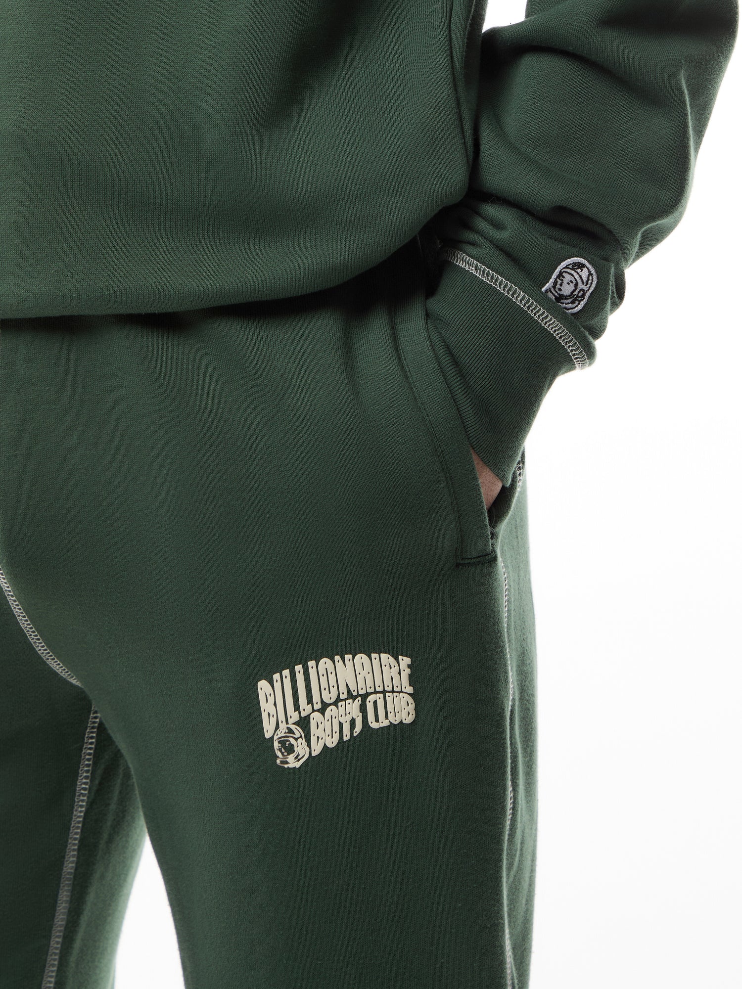 Puff Small Arch Logo Contrast Sweatpants