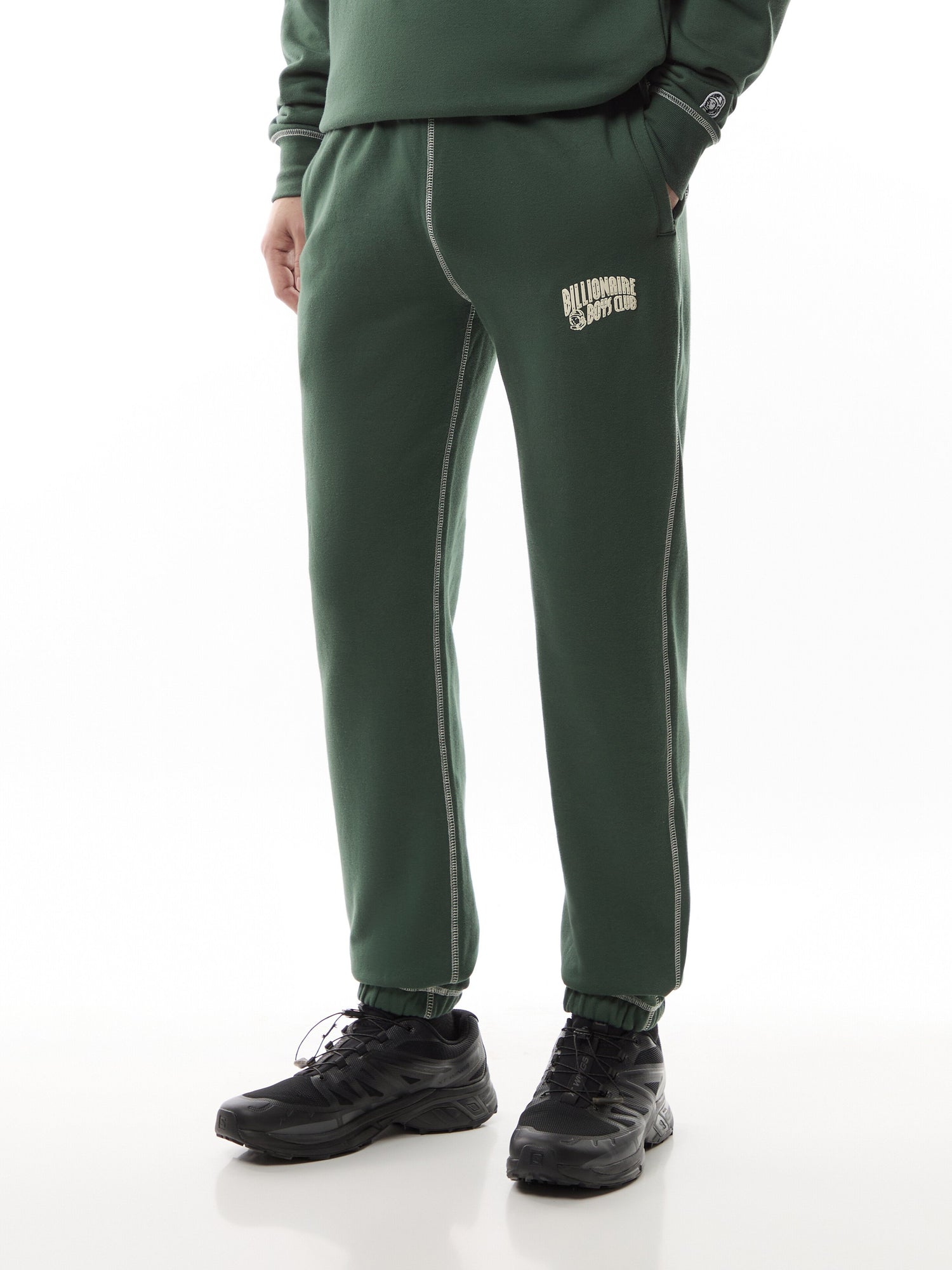 Puff Small Arch Logo Contrast Sweatpants