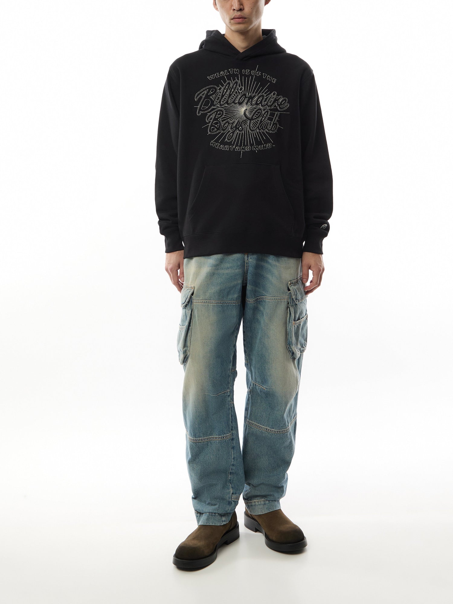 Script Logo Chainstitch Popover Hoodie
