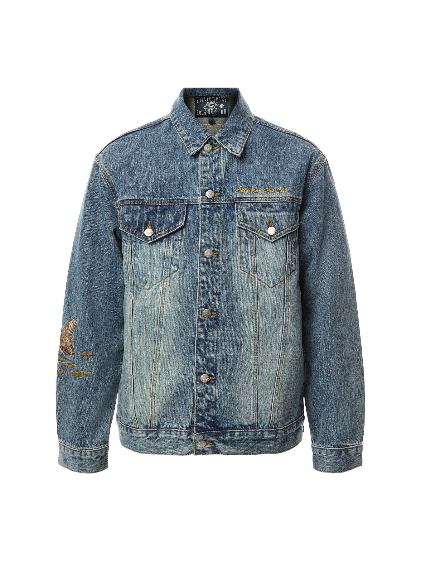 Duck Embroidered Denim Jacket