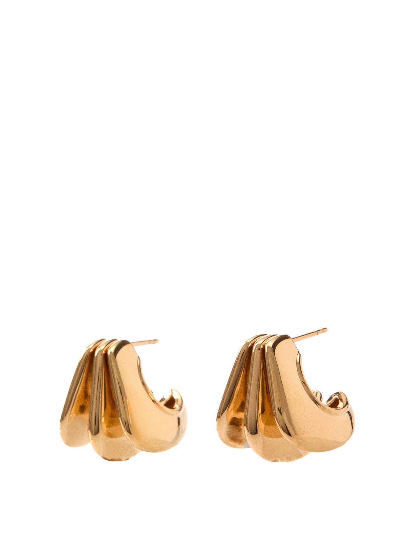 Triple Ridge Earrings