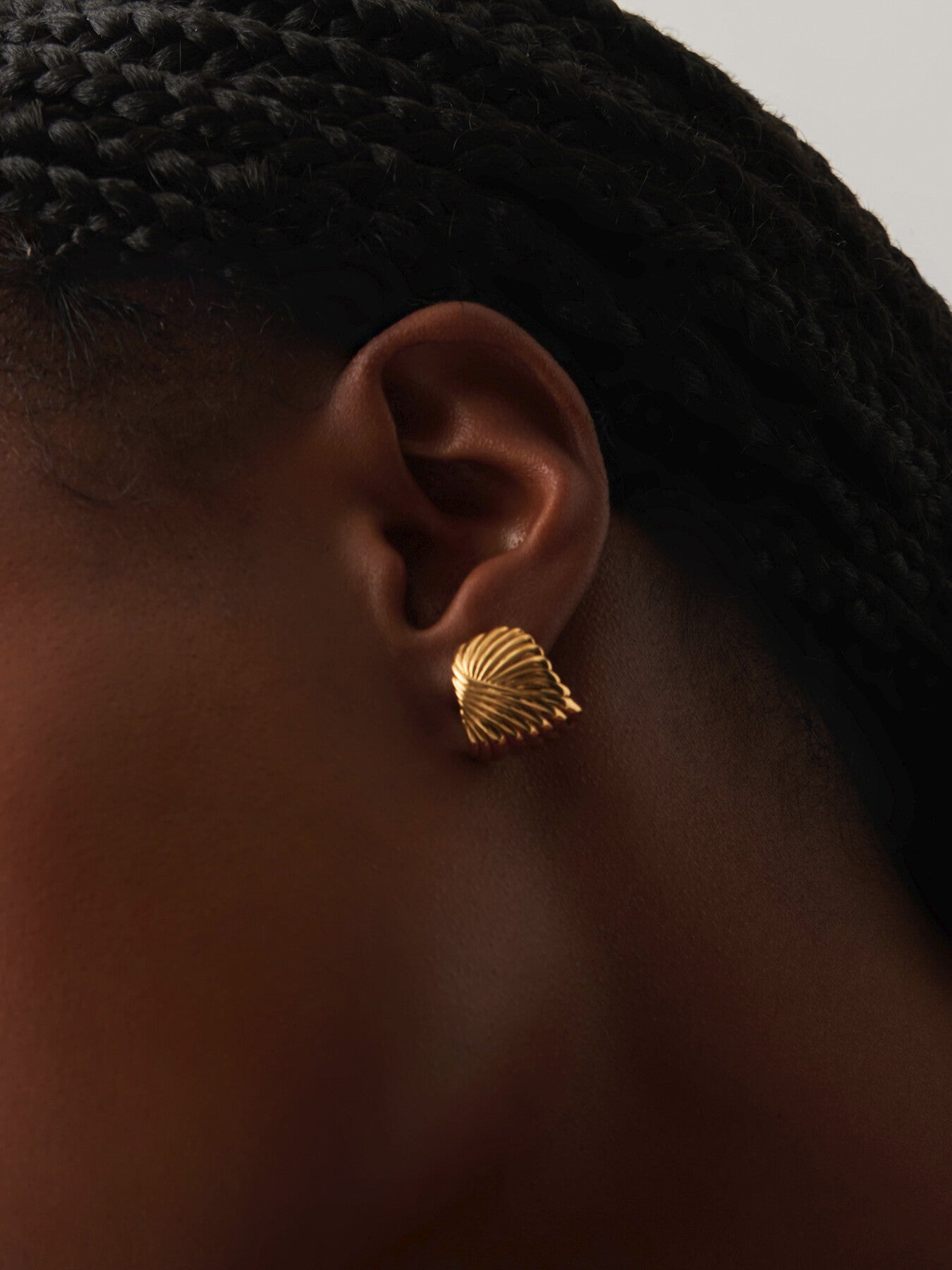 Ripple Stud Earrings