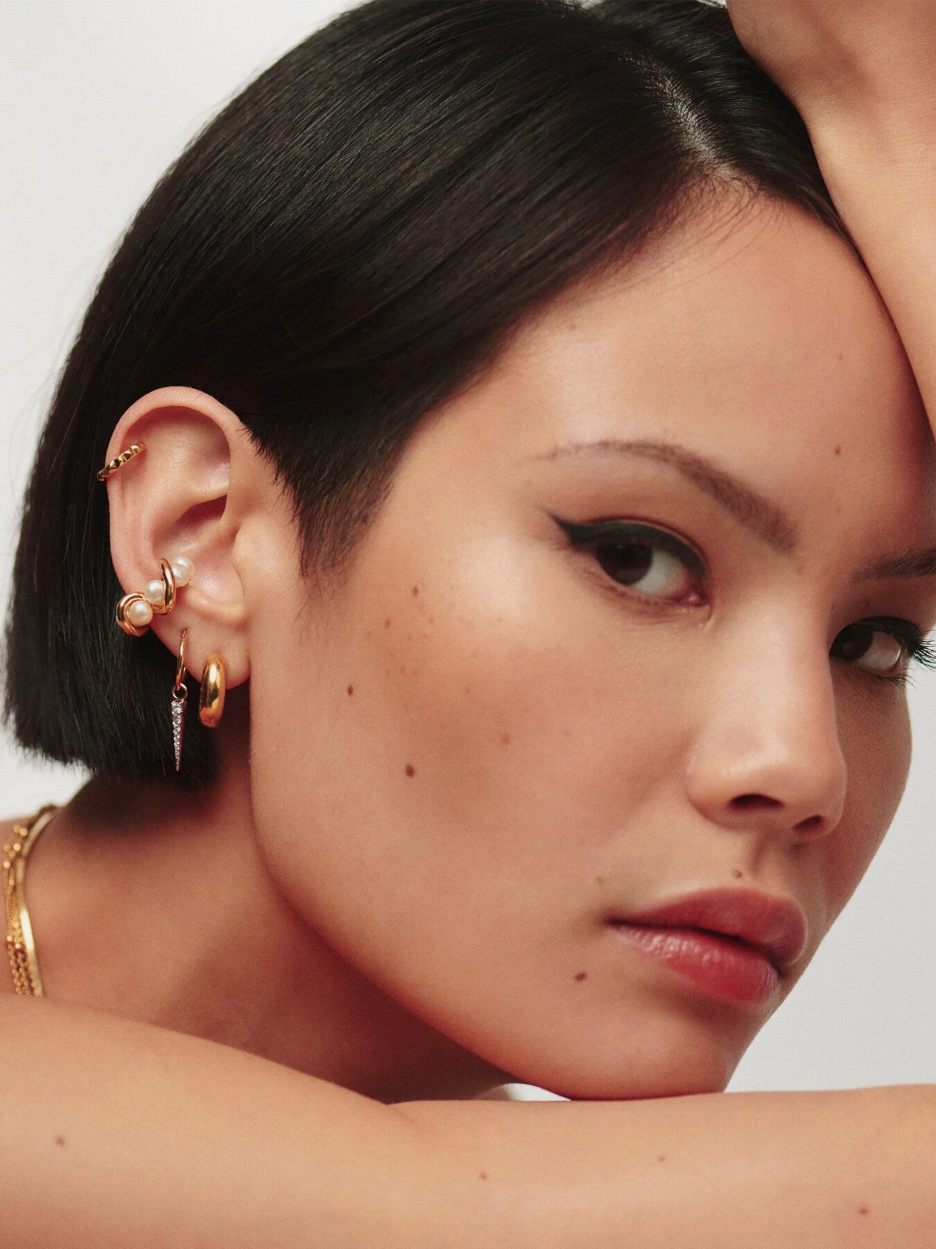 Chubby Small Hoop Earrings