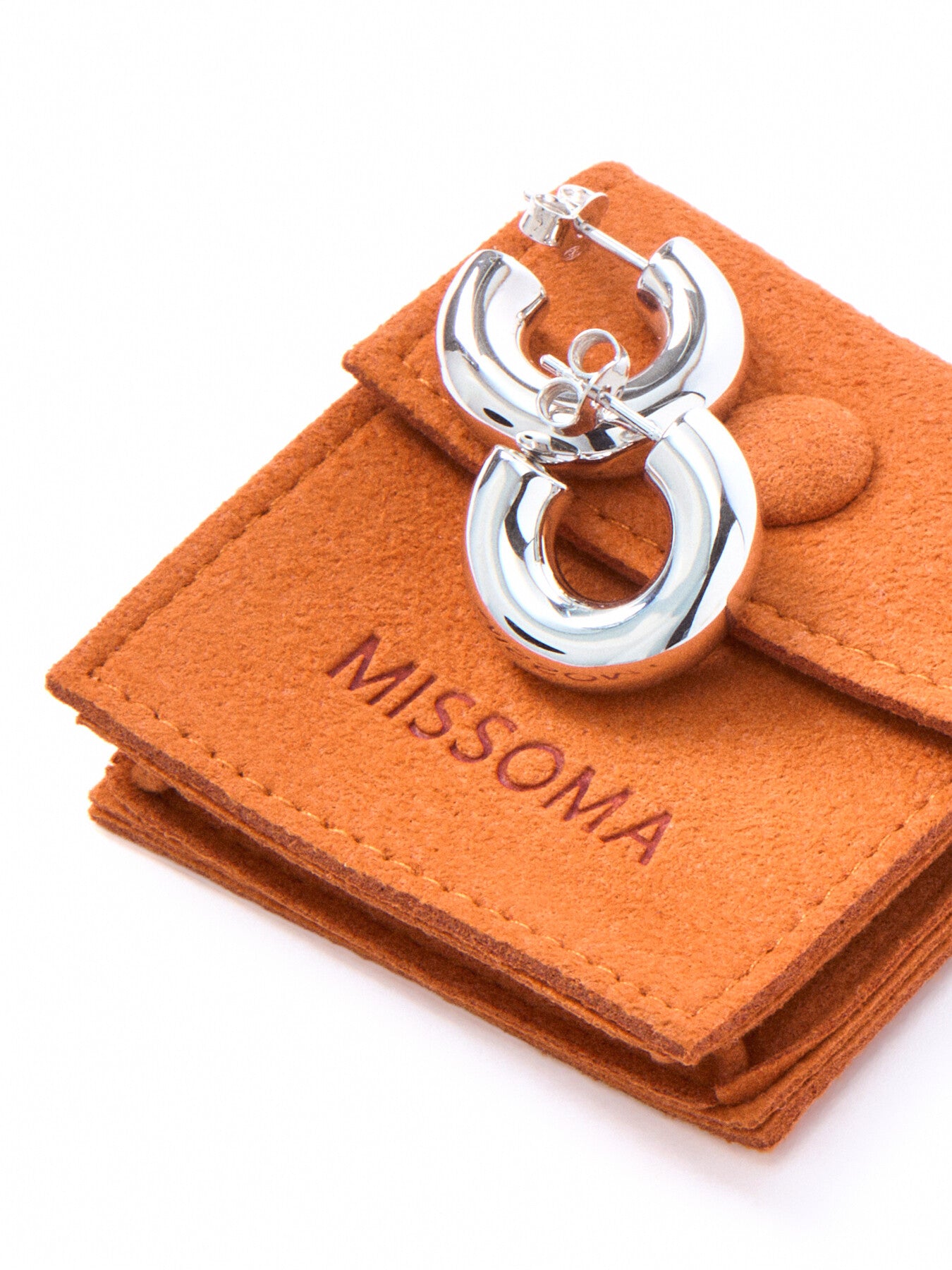 Chubby Medium Hoop Earrings