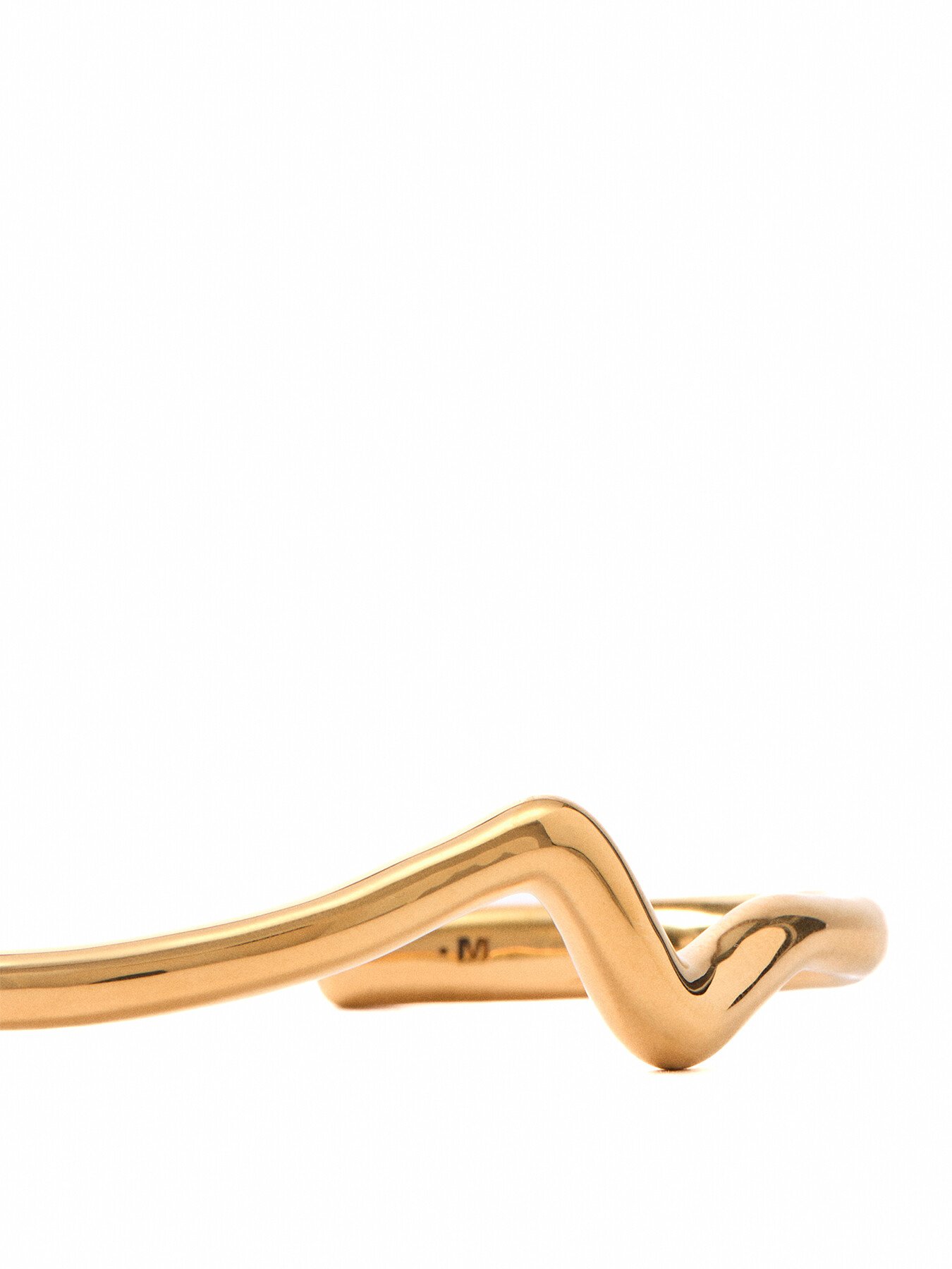 Molten Wave Cuff Bracelet