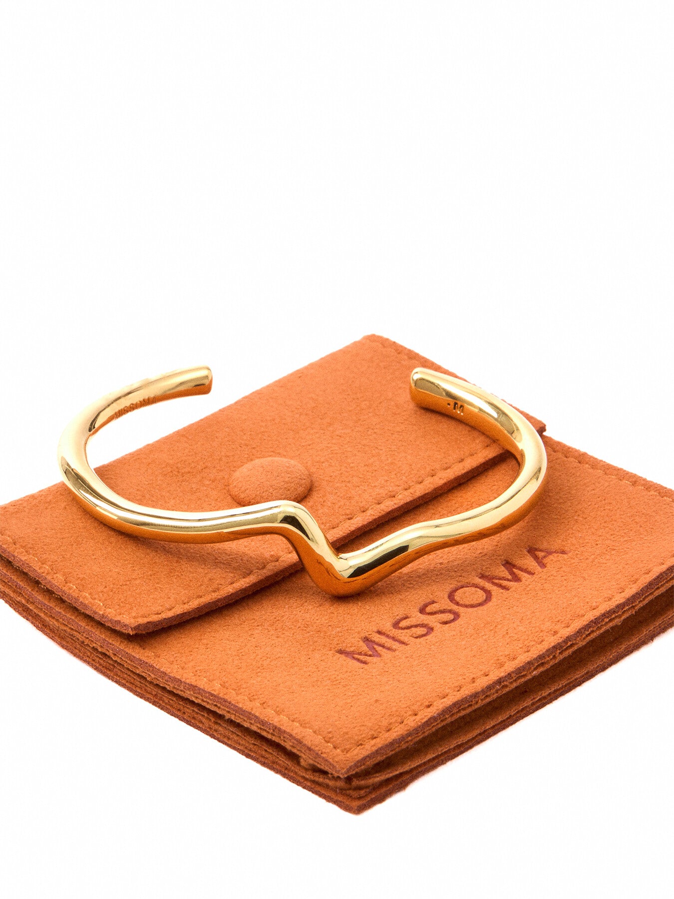 Molten Wave Cuff Bracelet