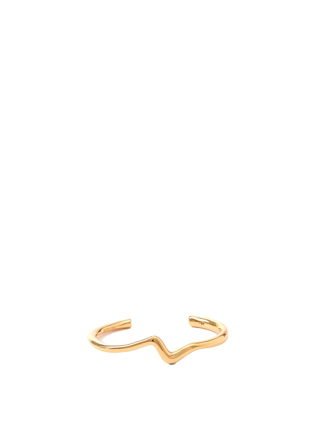 Molten Wave Cuff Bracelet