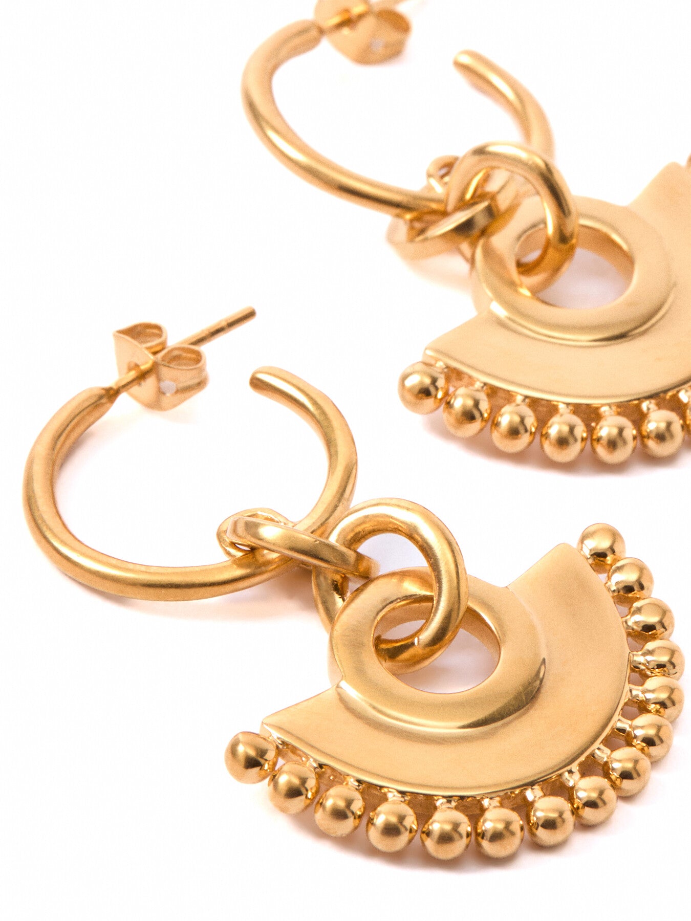 Zenyu Chandelier Hoop Earrings