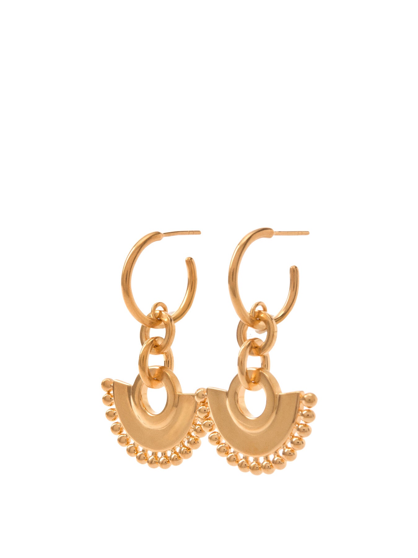 Zenyu Chandelier Hoop Earrings