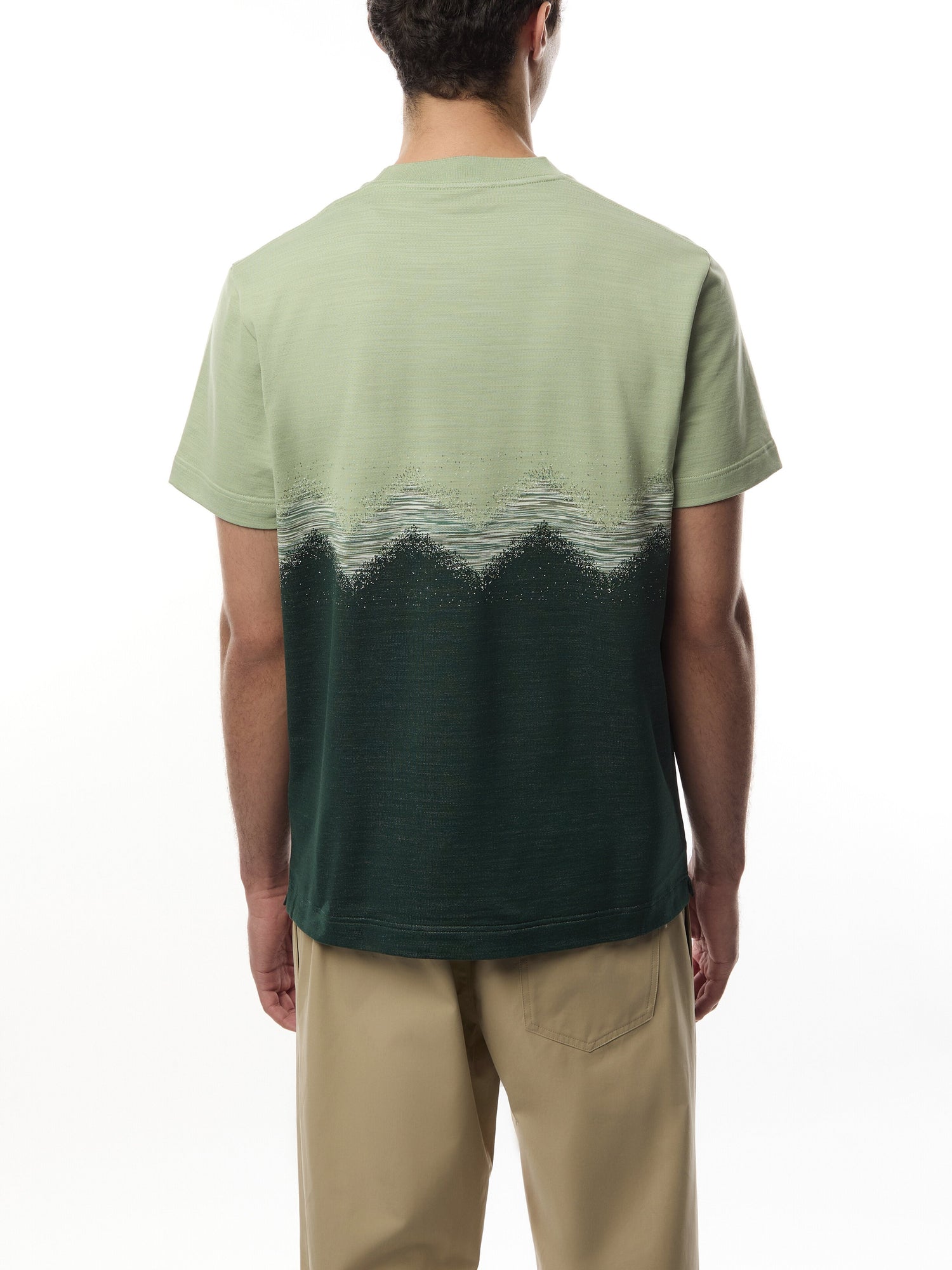Space Dye Detail T Shirt