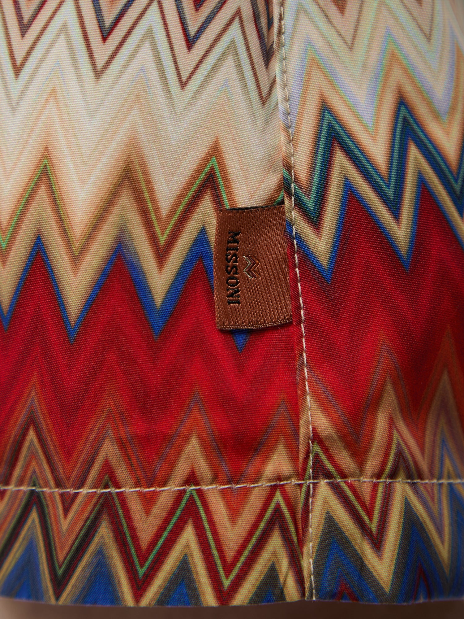 Micro Zig Zag All Over Swim Shorts
