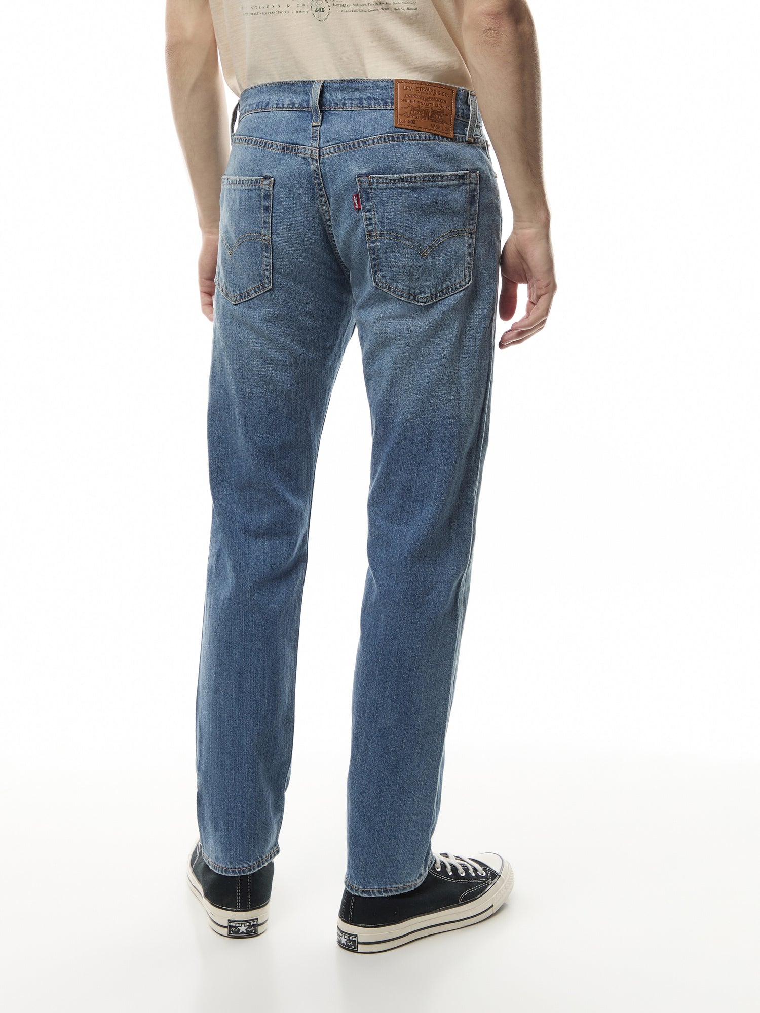 502 Taper Dark Indigo Worn In
