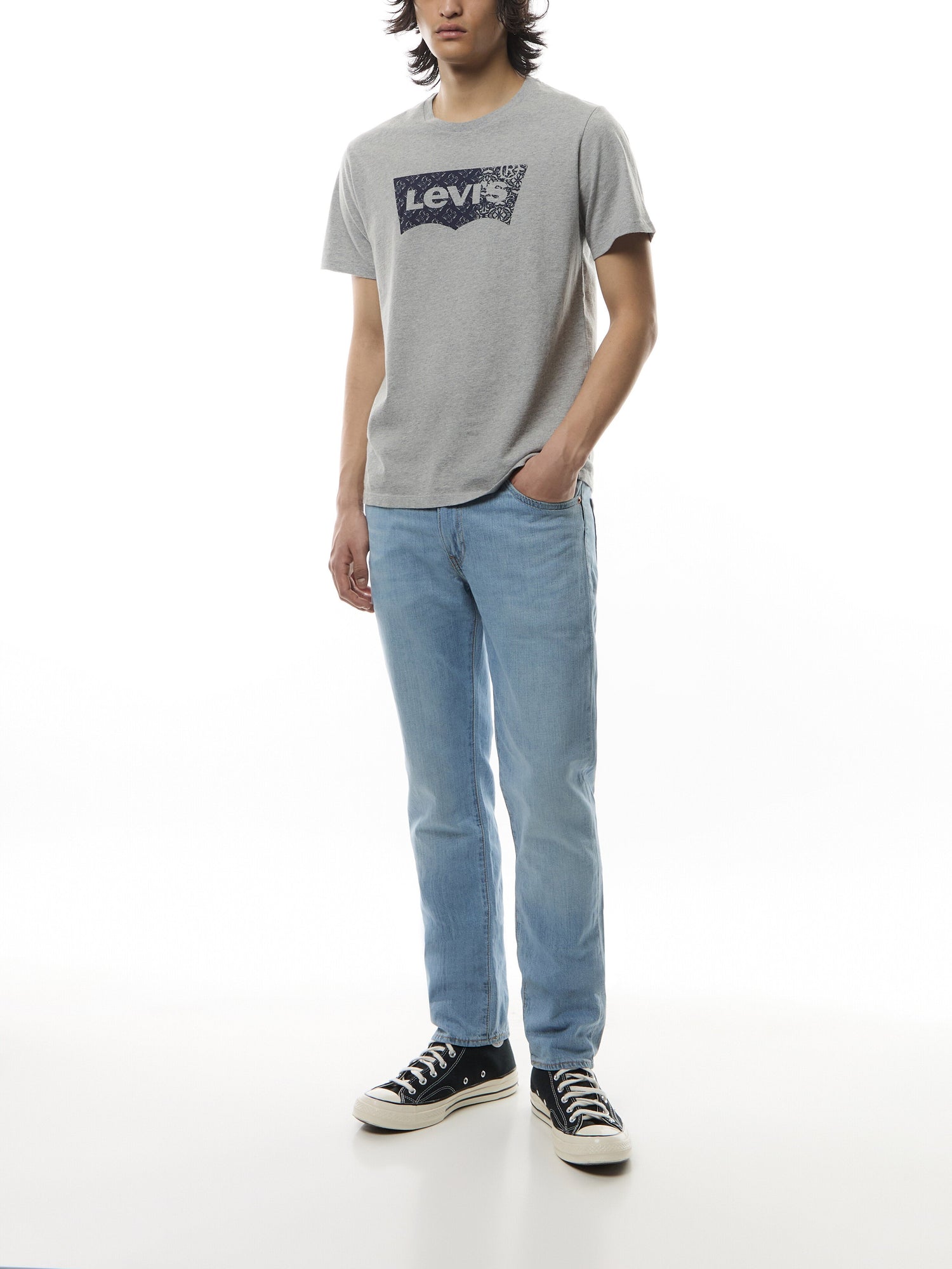511 Slim Light Indigo Worn In