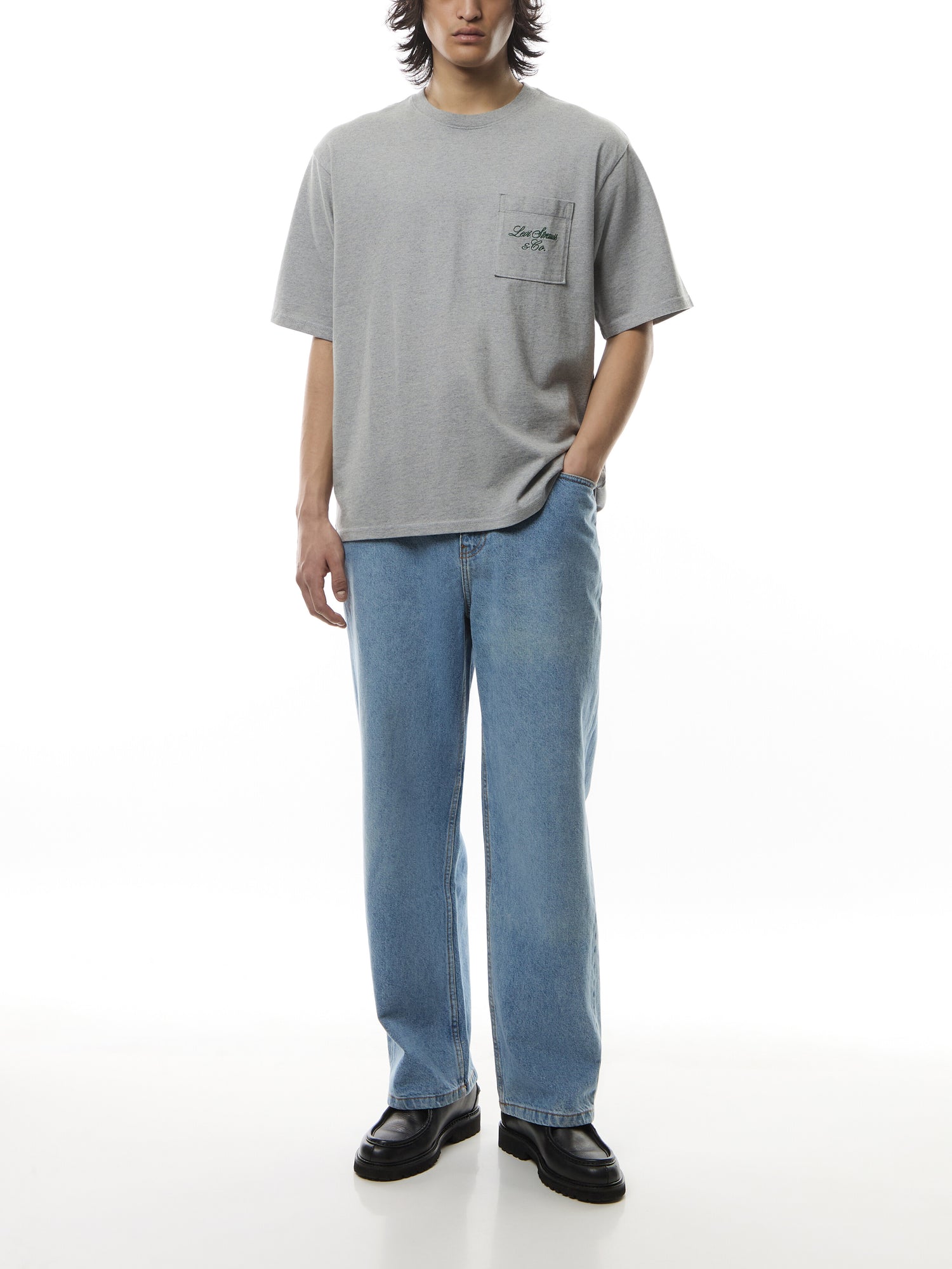 Half Sleeve Gr Pckt T-Shirt
