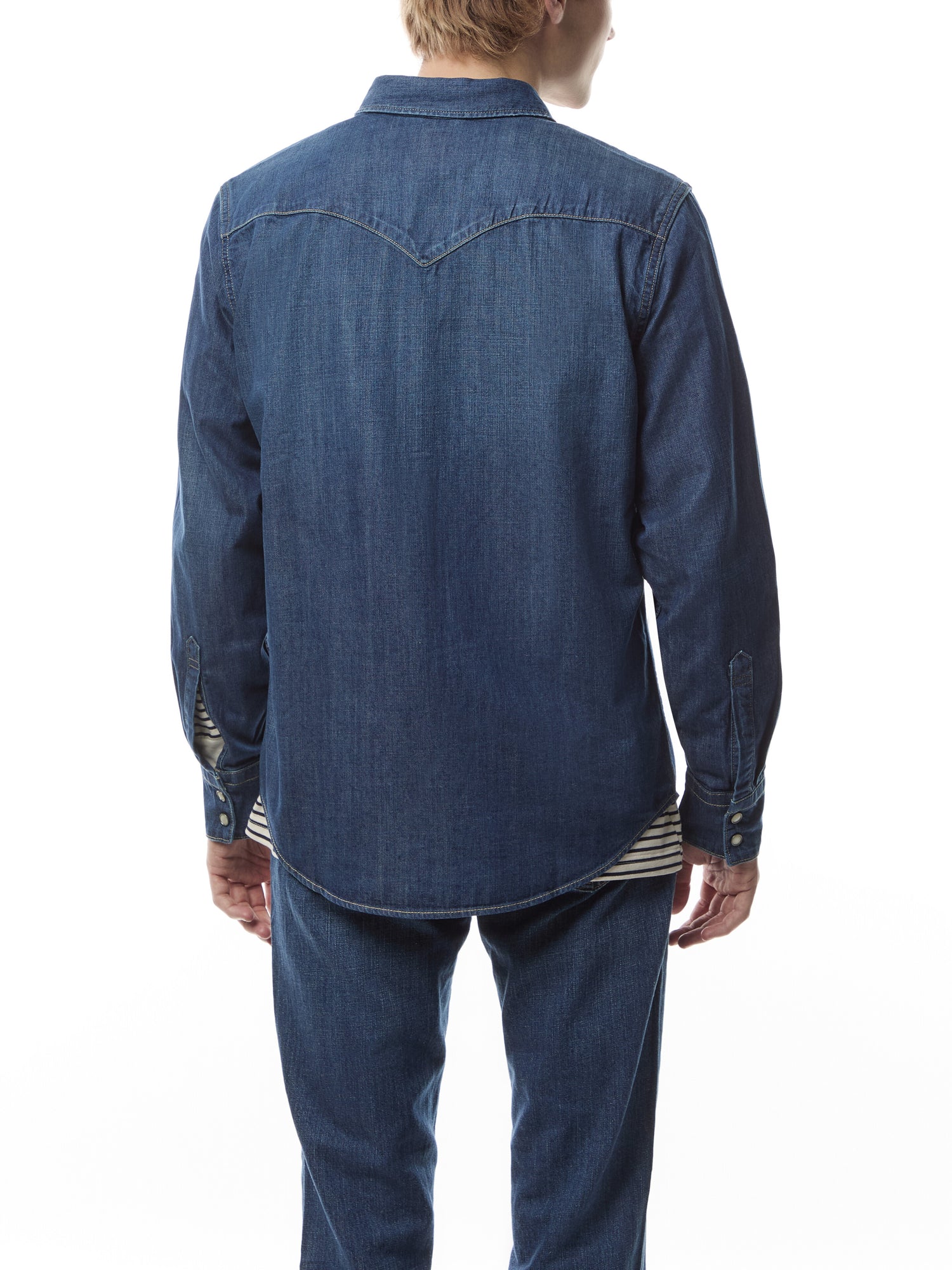 Barstow Western Standard Dark Indigo Shirt