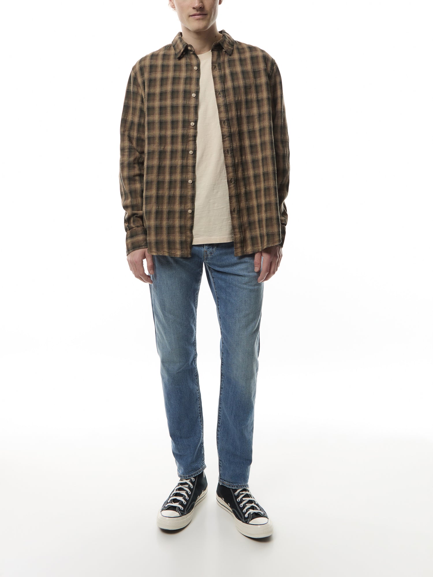 Authentic Button Down Check Shirt