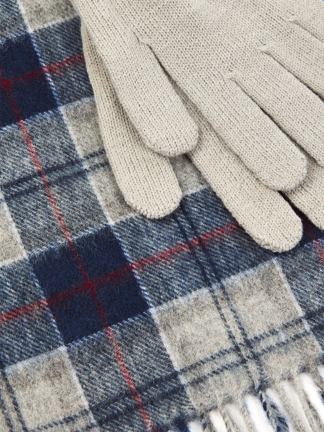 Tartan Scarf Glove Gift Set