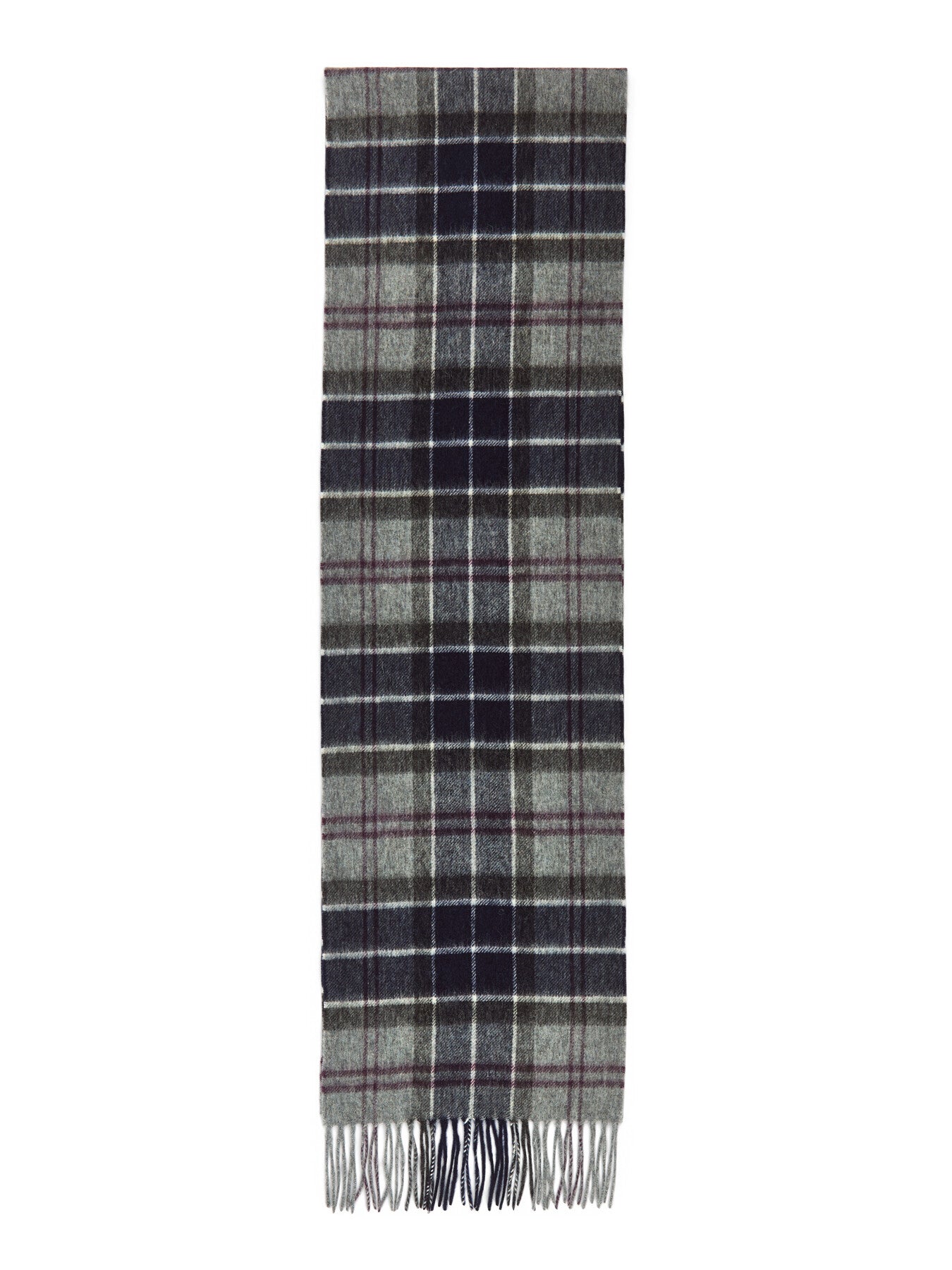 Tartan Wool Cashmere Scarf