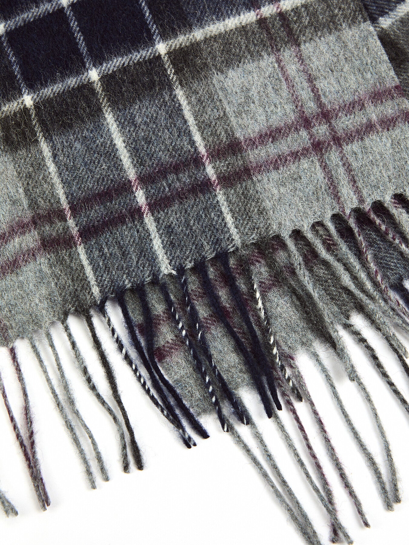 Tartan Wool Cashmere Scarf