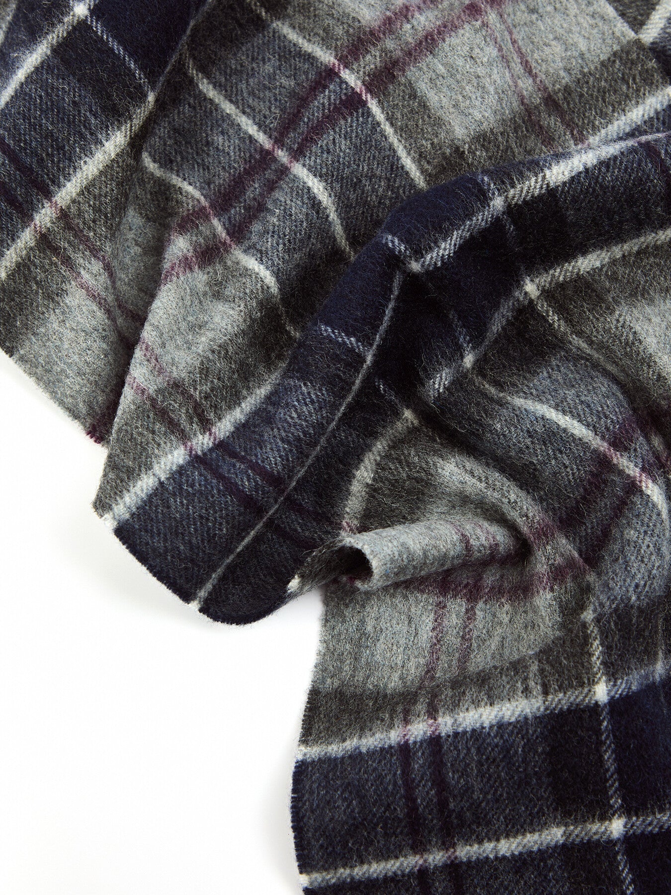 Tartan Wool Cashmere Scarf