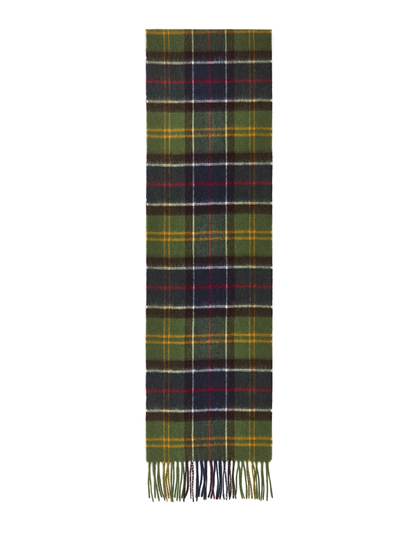 Tartan Wool Cashmere Scarf