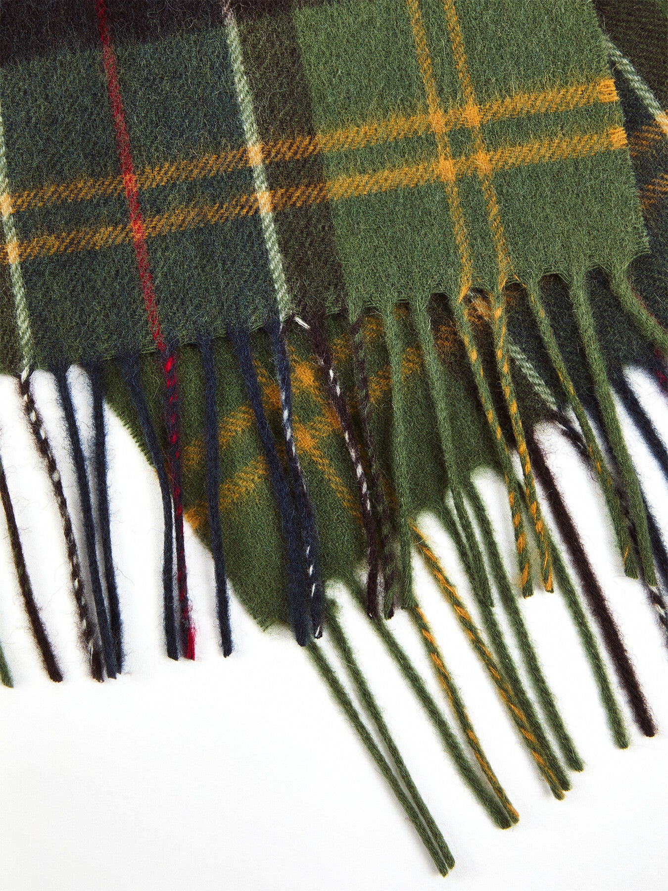 Tartan Wool Cashmere Scarf
