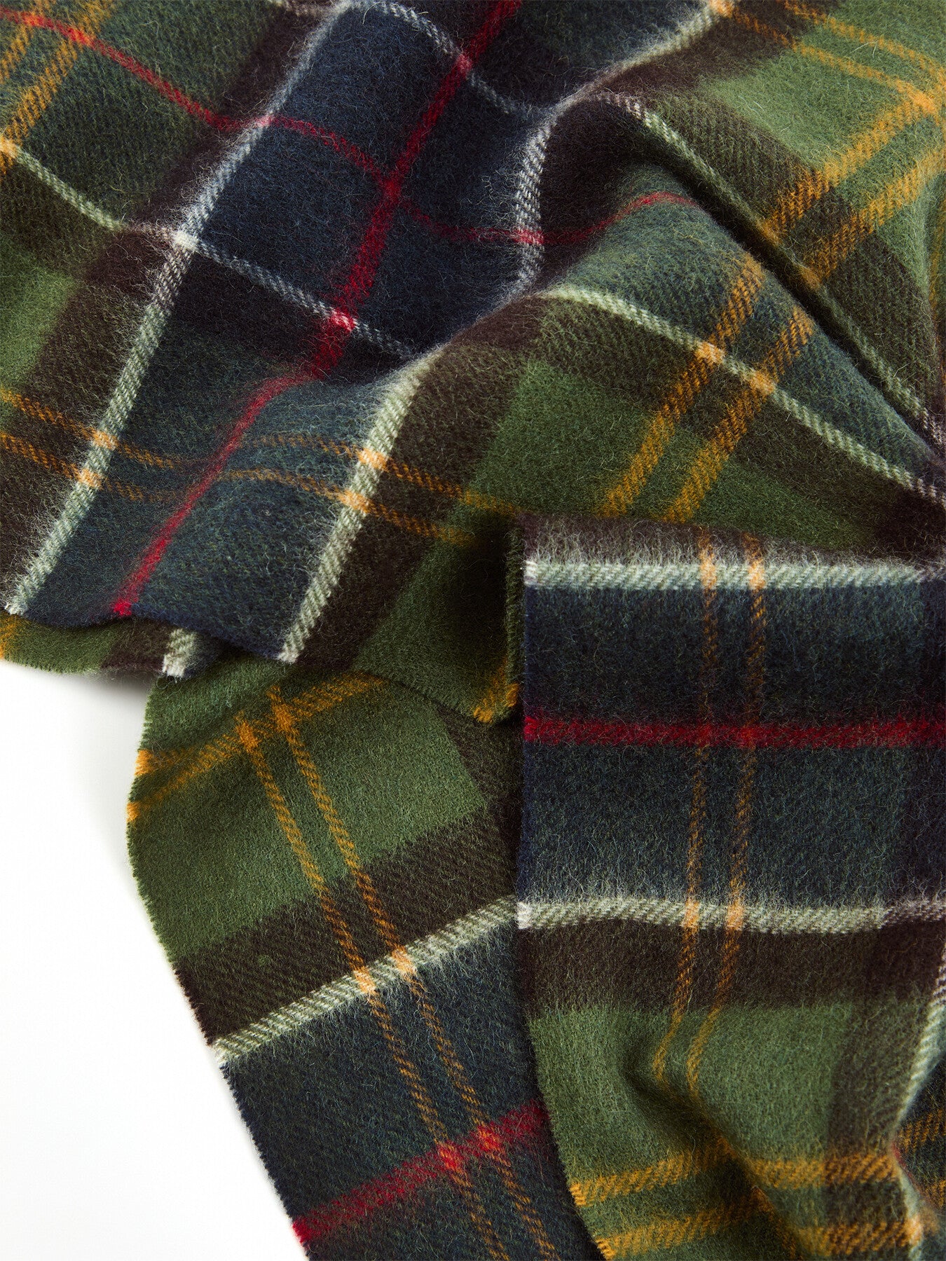Tartan Wool Cashmere Scarf