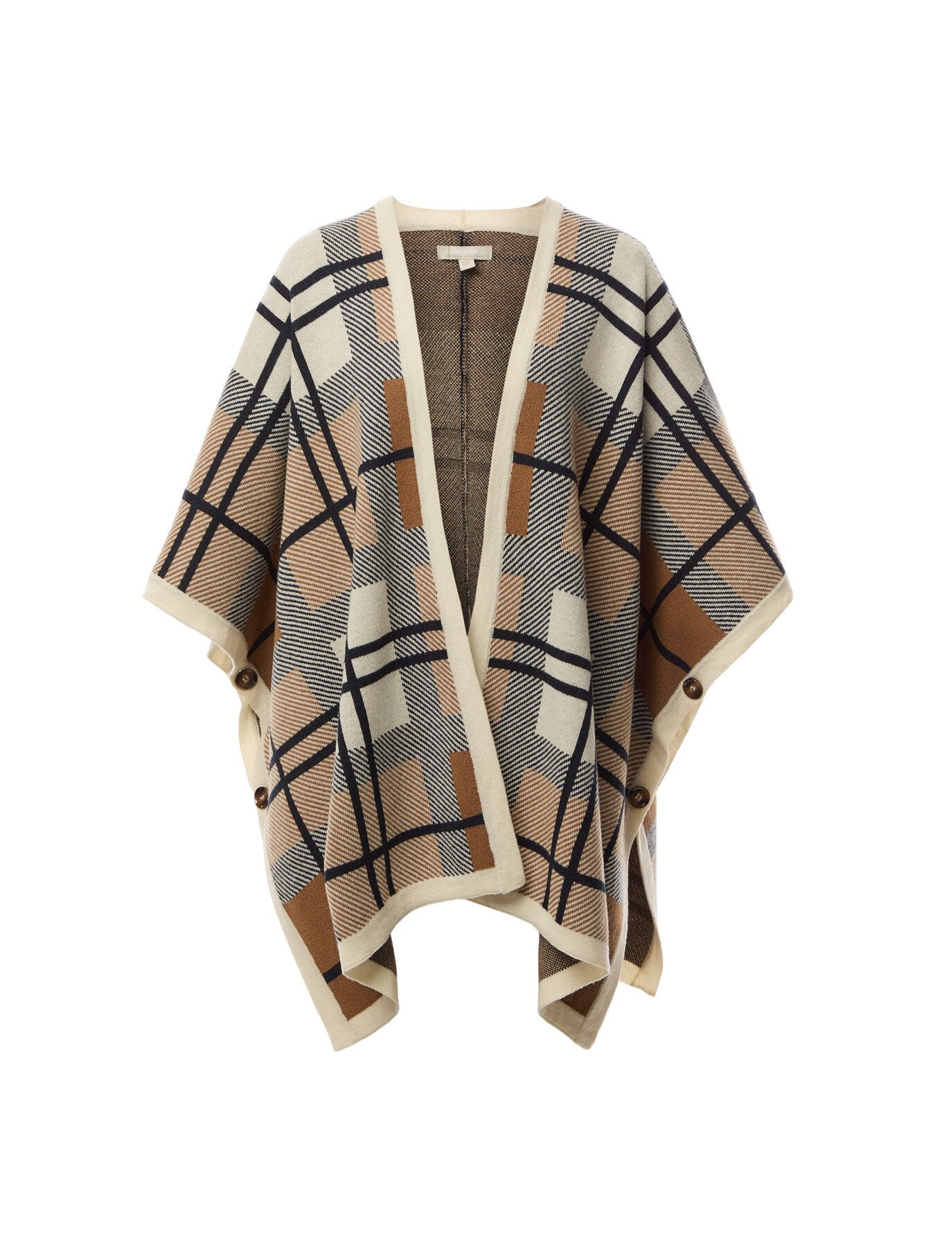 Barbour Violet Knitted Cape