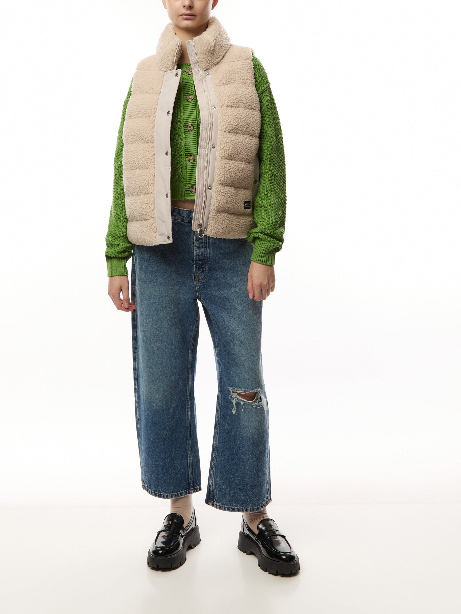 B.Intl Archer Fleece Gilet