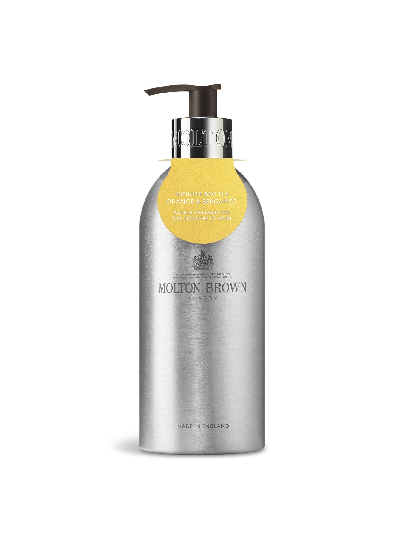 Infinite Bottle Orange Bergamot Bath Shower Gel 400ml