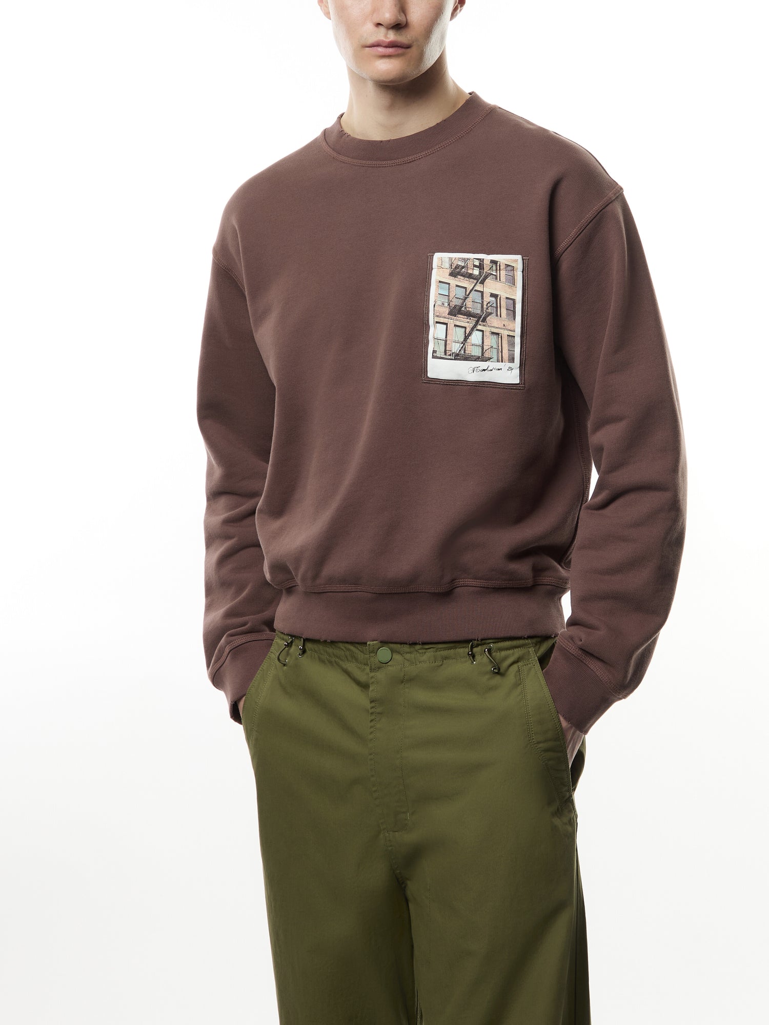 Pocket Crew Sweatshirt